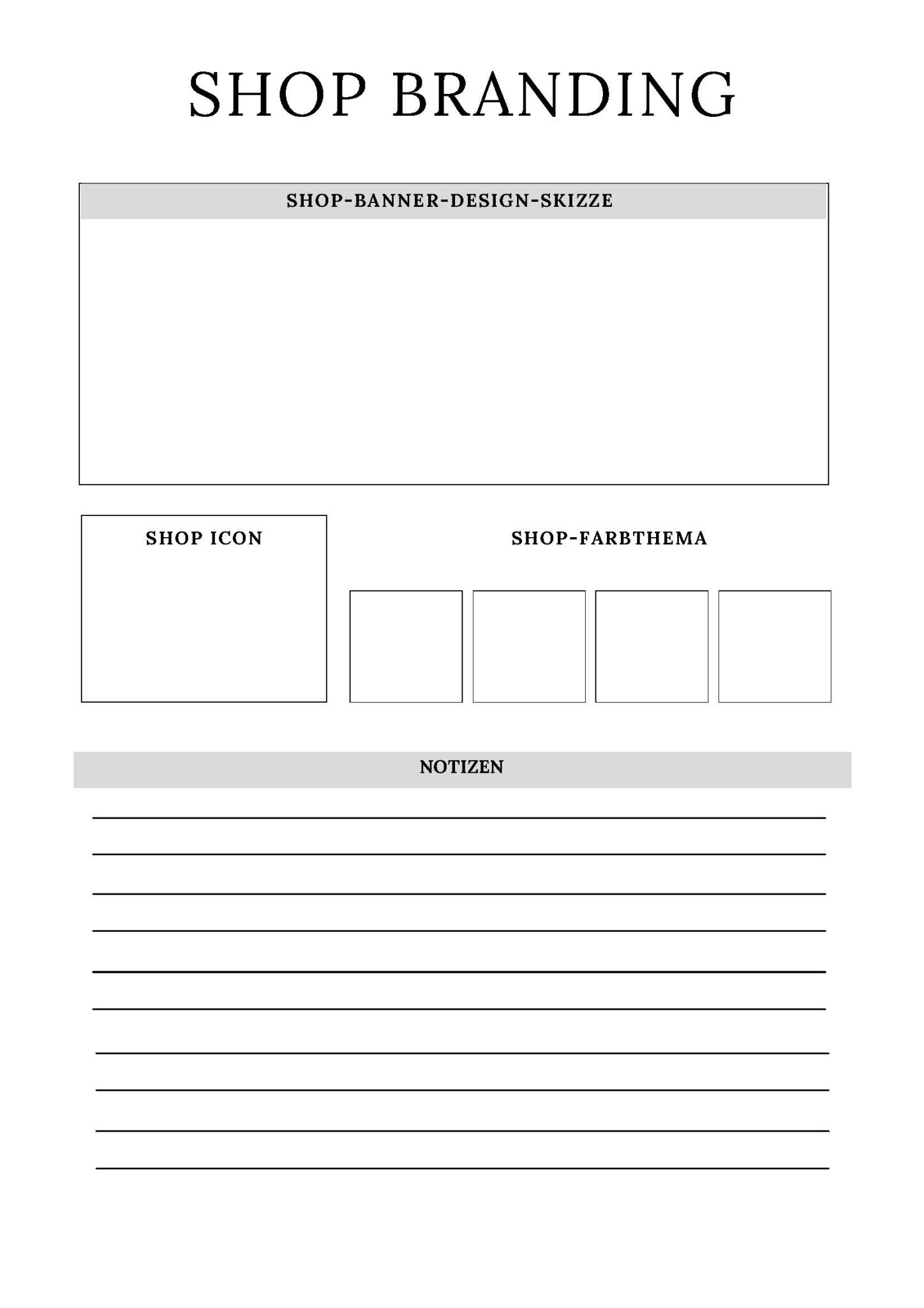 Online Shop Planer – Bild 6