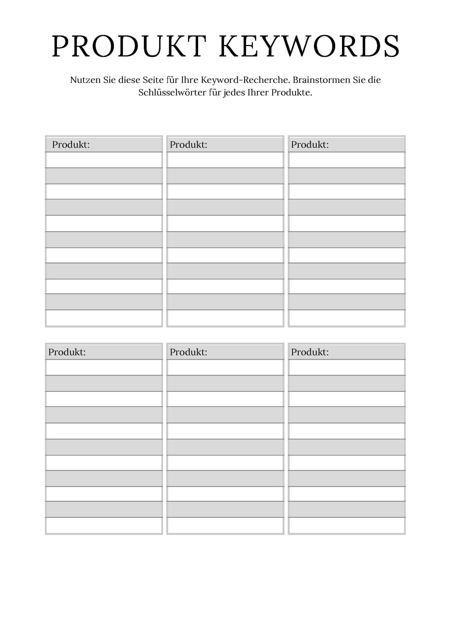 Online Shop Planer – Bild 14