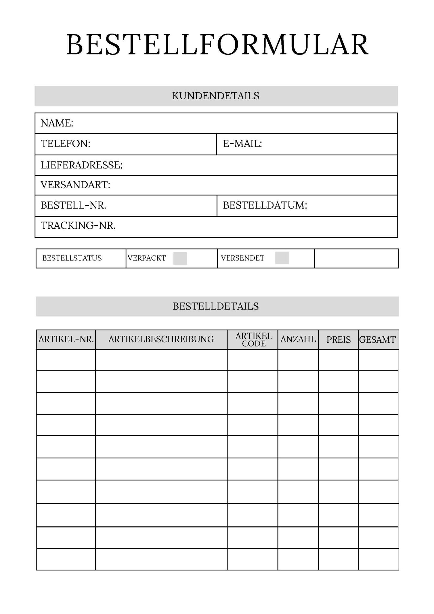 Online Shop Planer – Bild 19