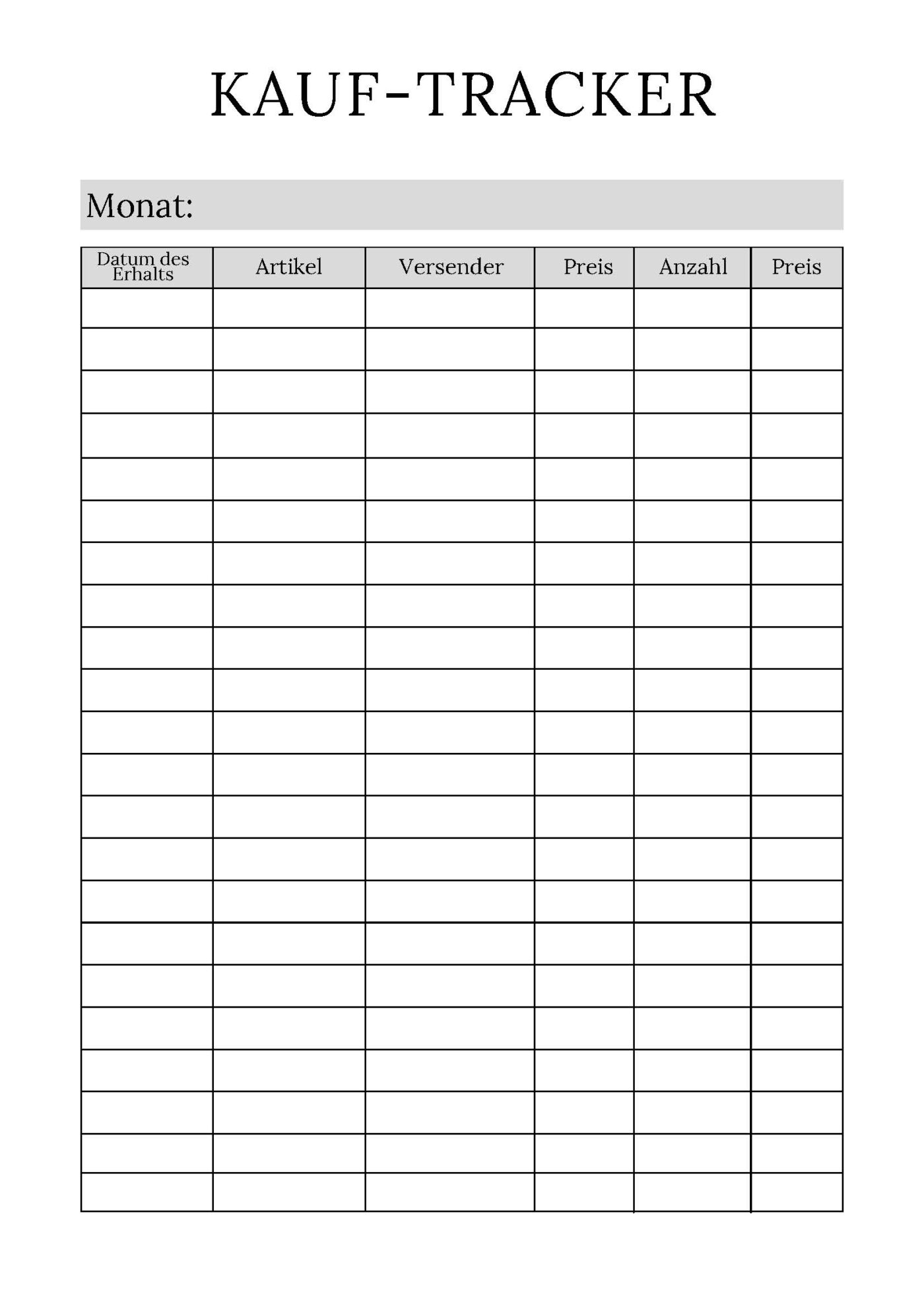 Online Shop Planer – Bild 24