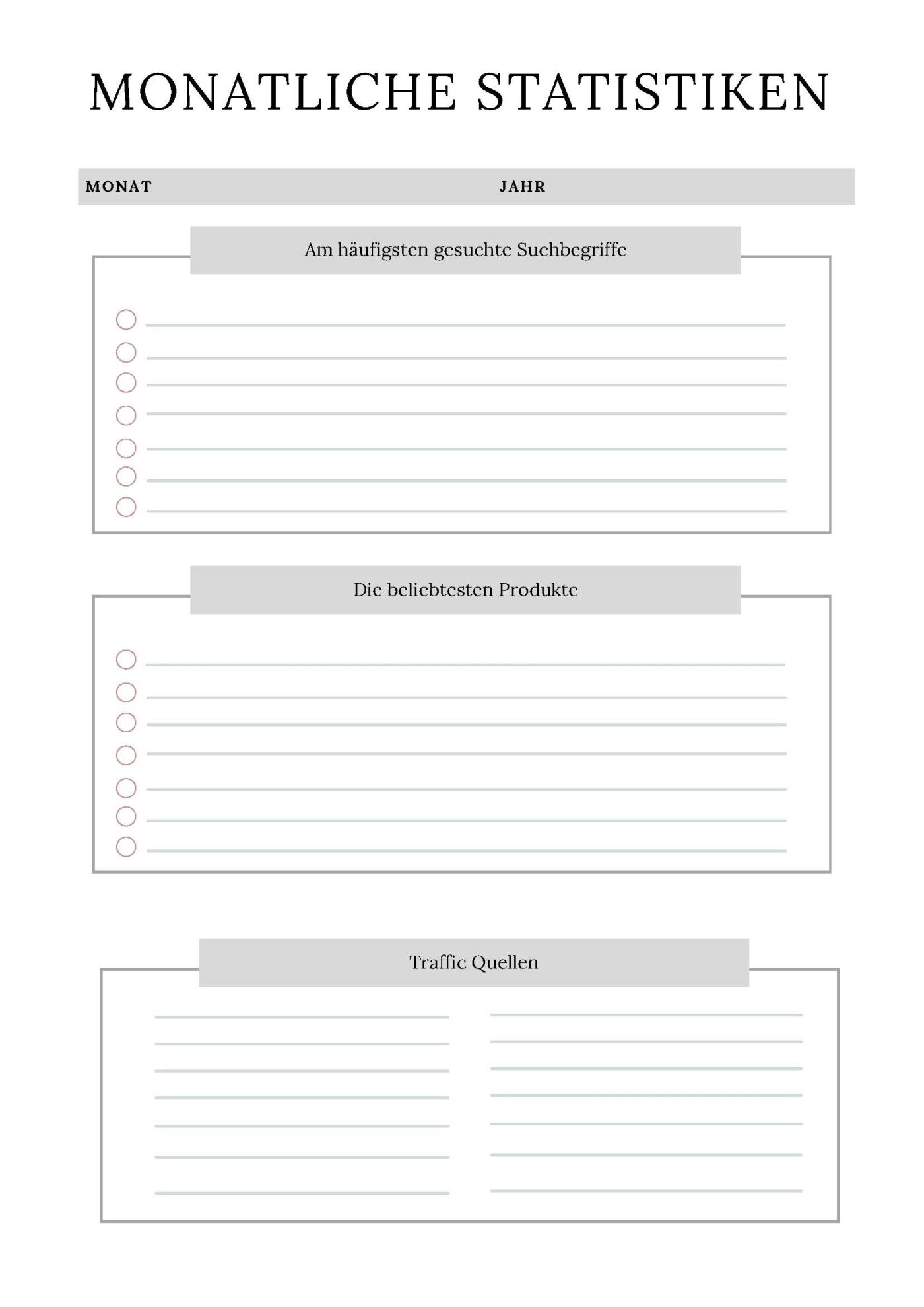 Online Shop Planer – Bild 25