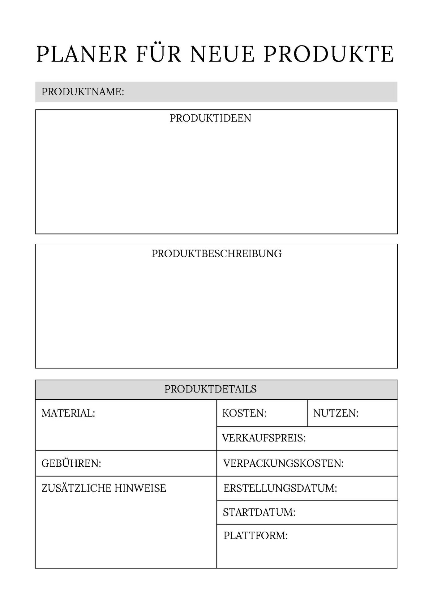 Online Shop Planer – Bild 27