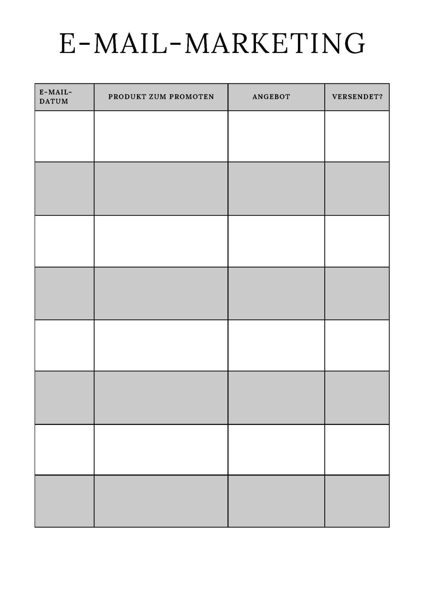 Online Shop Planer – Bild 31