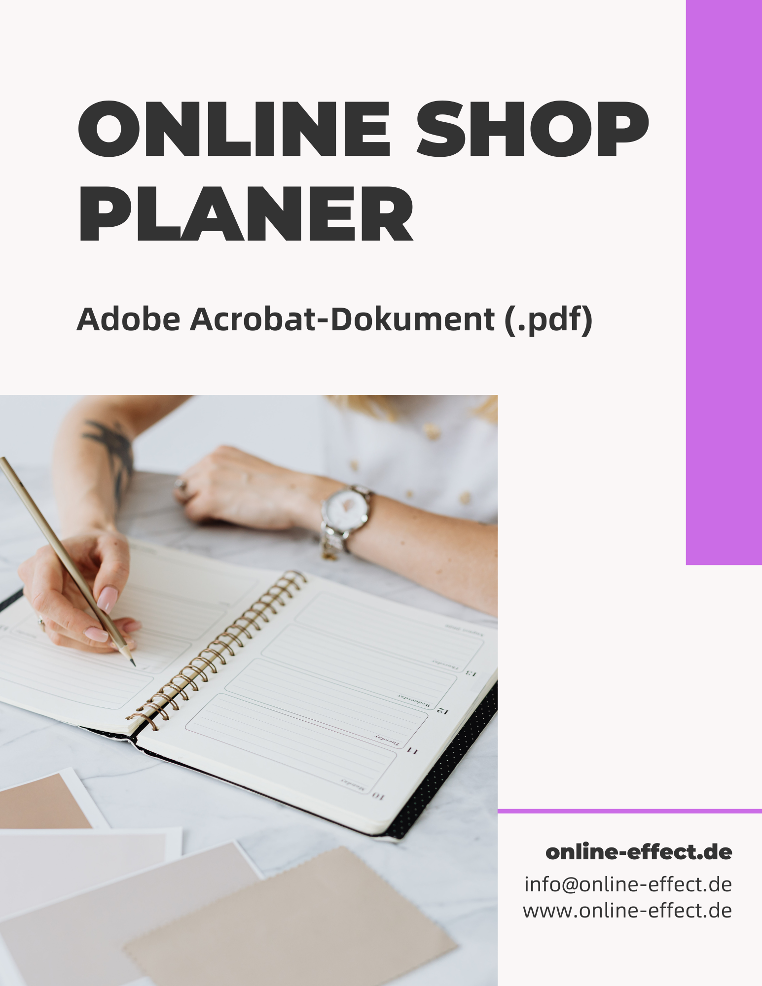 Online Shop Planer PDF