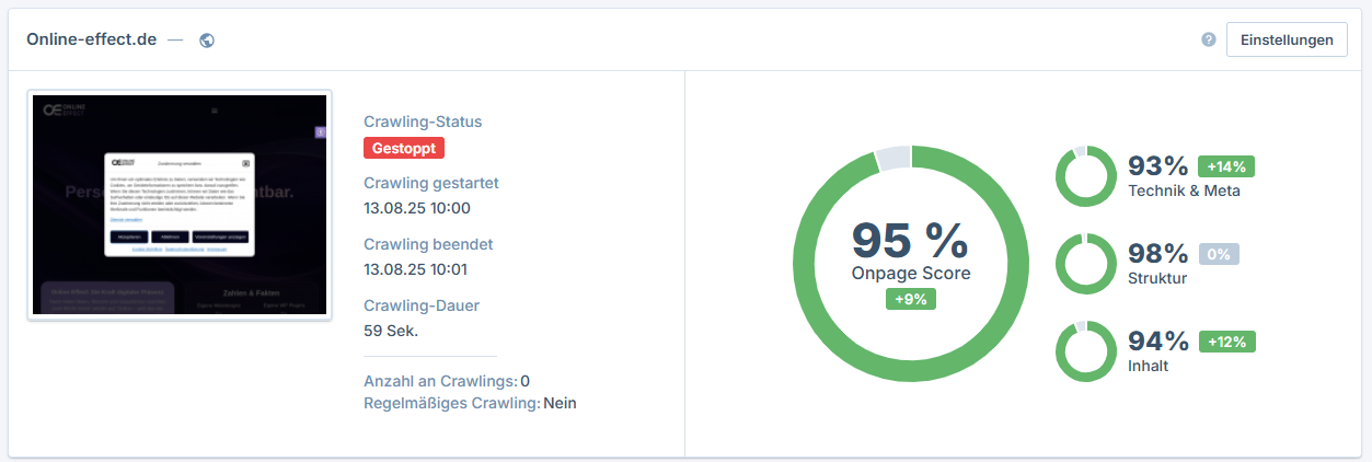 Suchmaschinenoptimierung Technische SEO