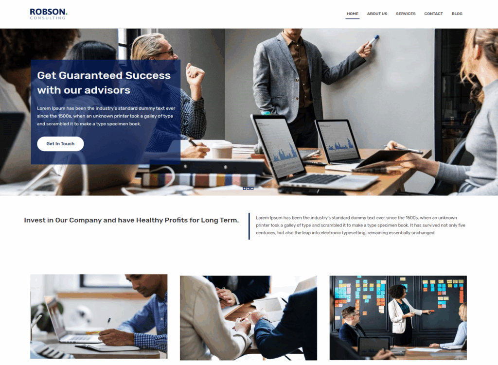 Webdesign Referenz Unternehmen