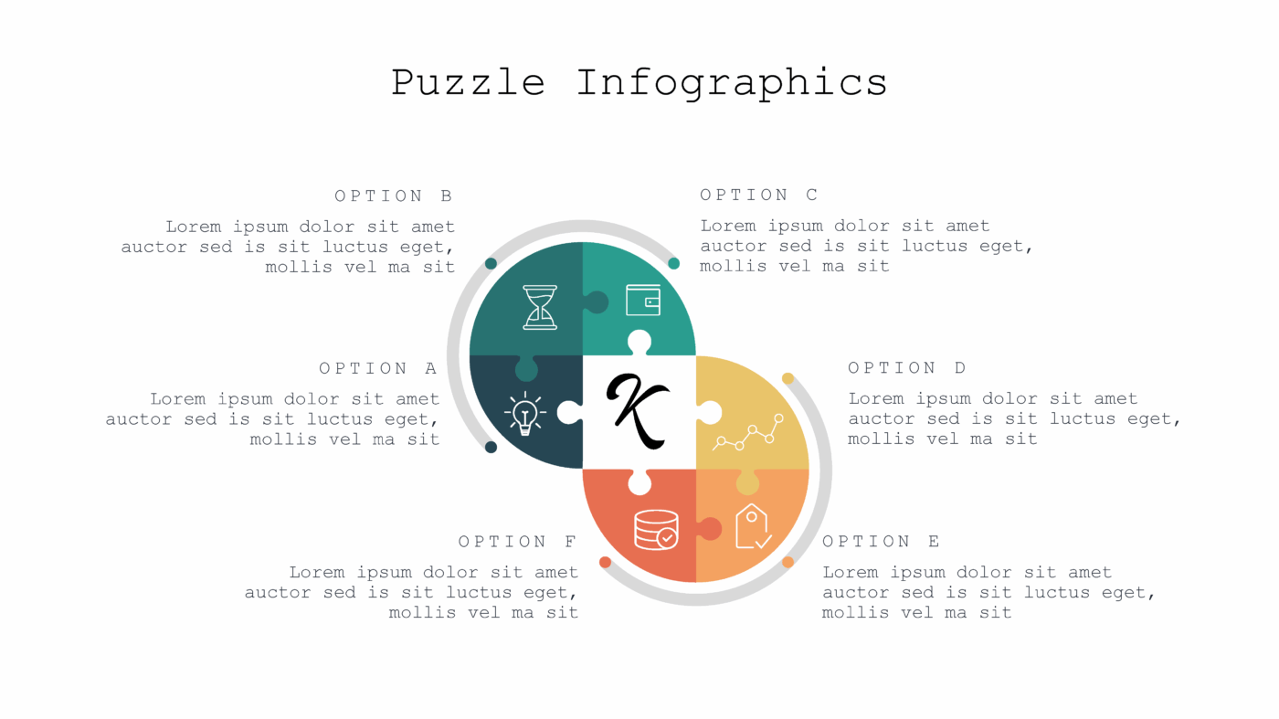 XXL Puzzle - 67 Folien Vorlage für Powerpoint – Bild 8