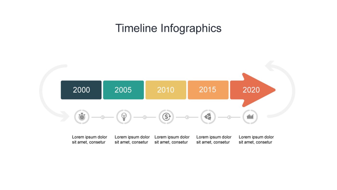 XXL Timeline - 129 Folien Vorlage für Powerpoint – Bild 10