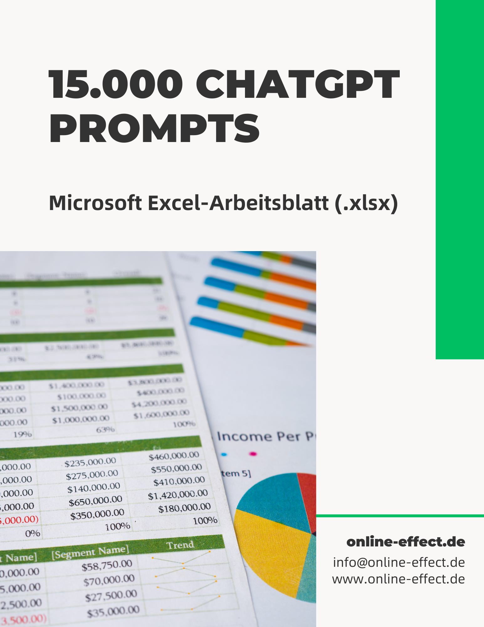 15.000 ChatGPT Prompts Excel Vorlage