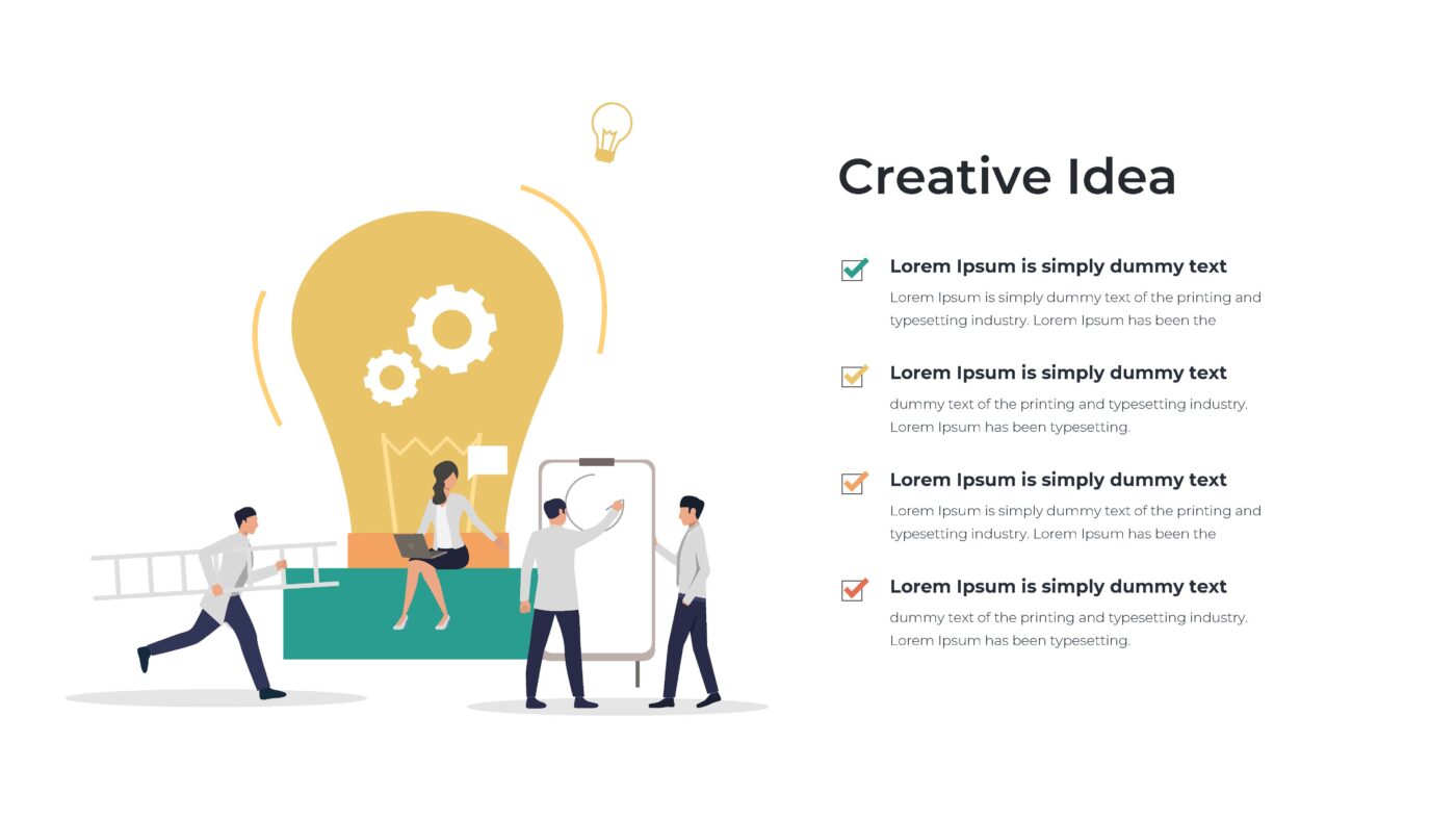 Bulb - Vorlage für Powerpoint – Bild 2