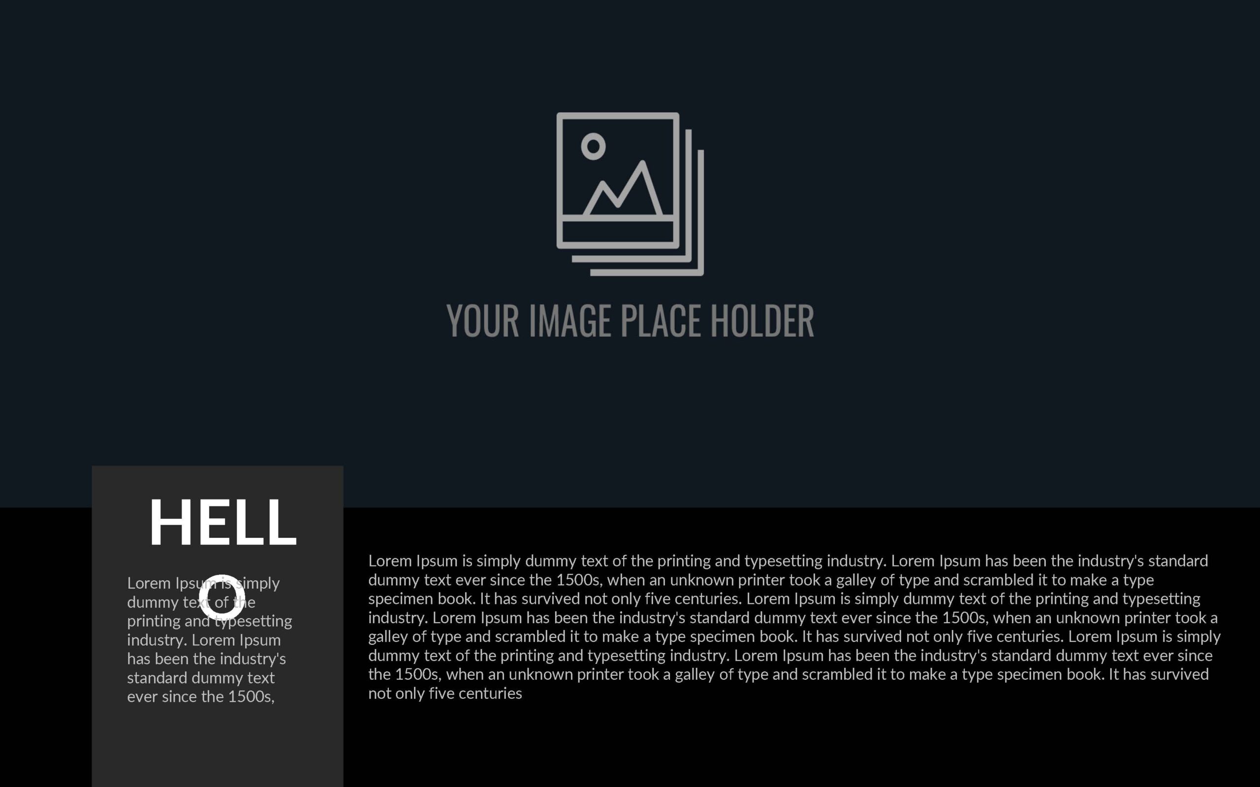 1 Colored Dark 16x10 - Vorlage für Powerpoint - 224 Slides – Bild 10