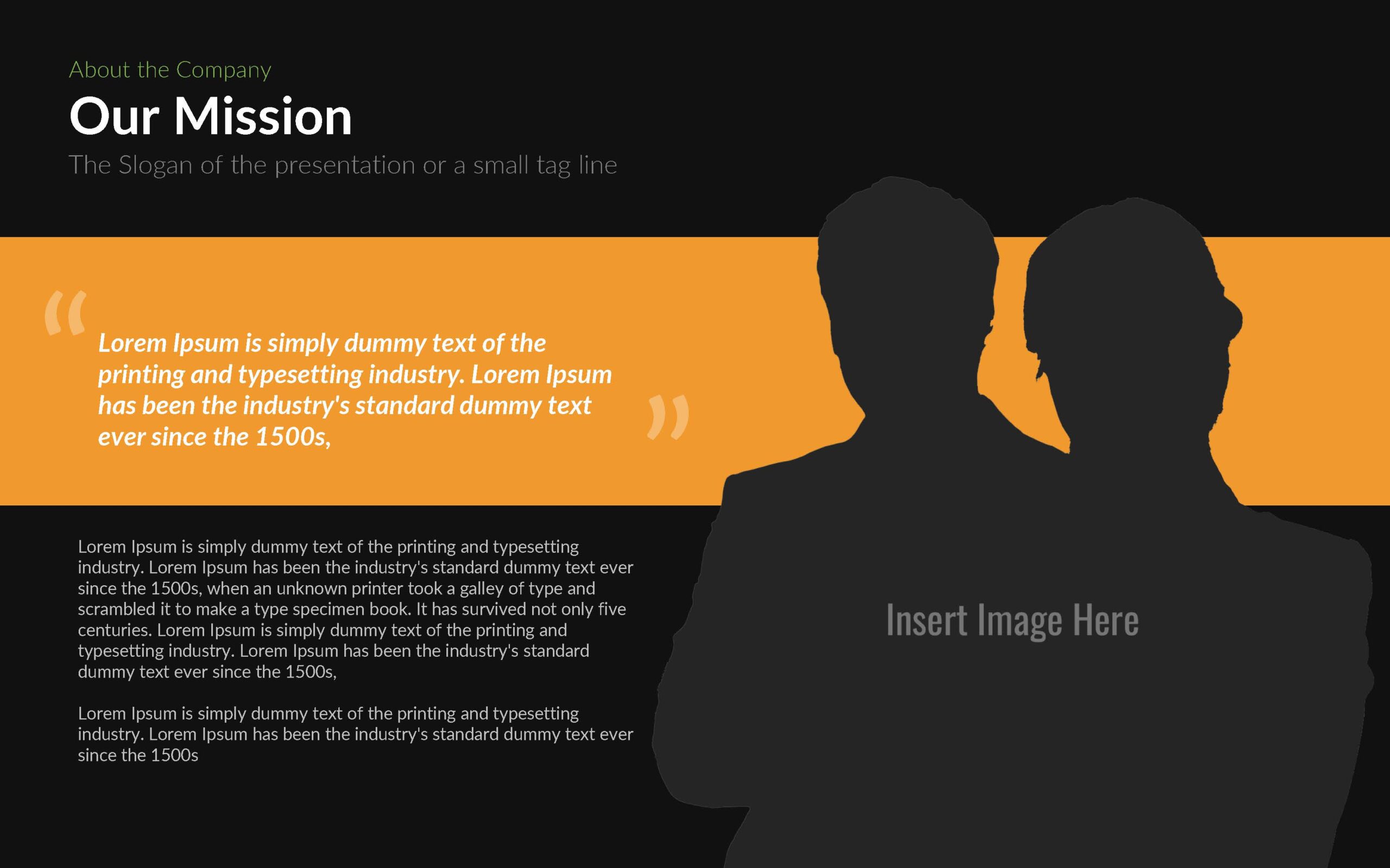 1 Colored Dark 16x10 - Vorlage für Powerpoint - 224 Slides – Bild 13