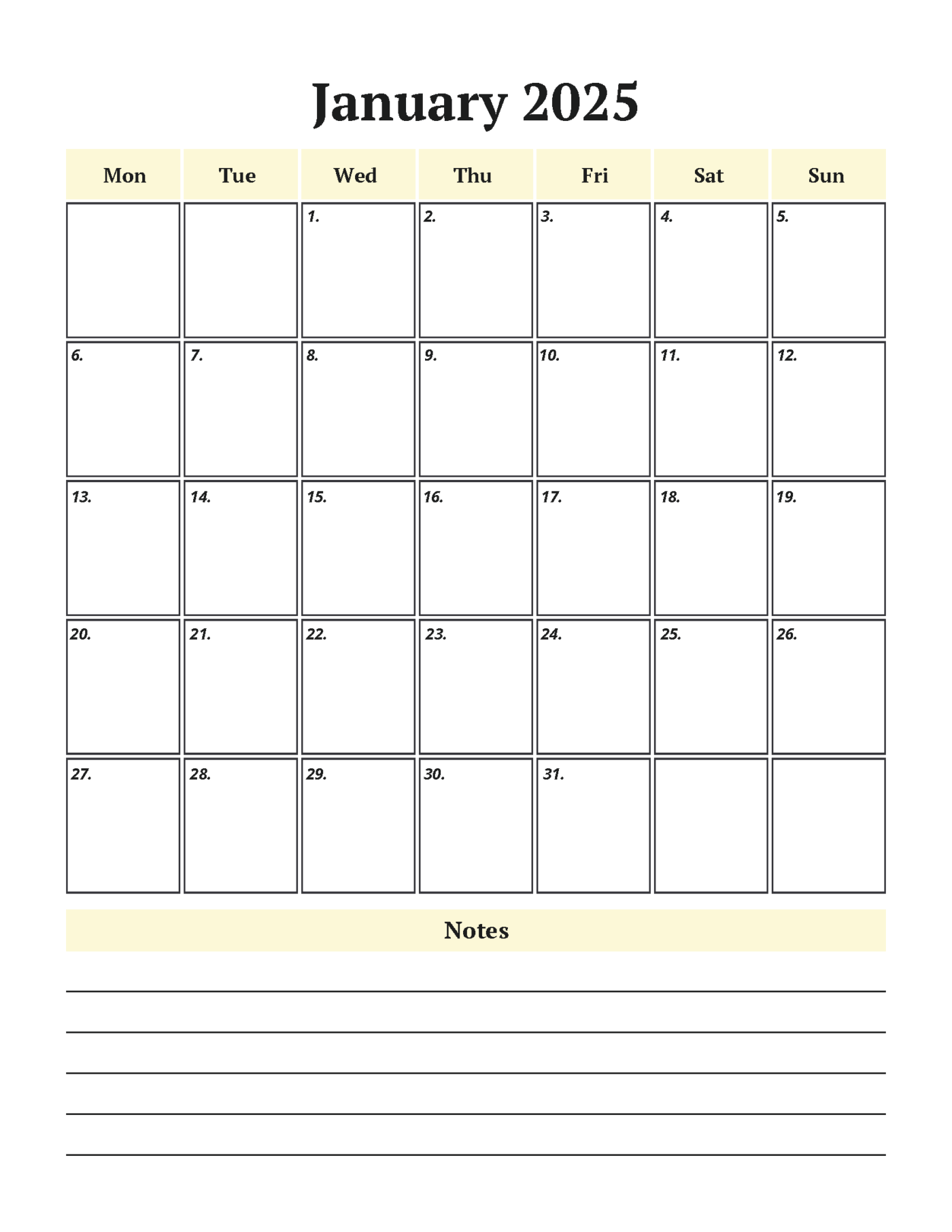 2025-2026 Monthly Planner – Bild 9
