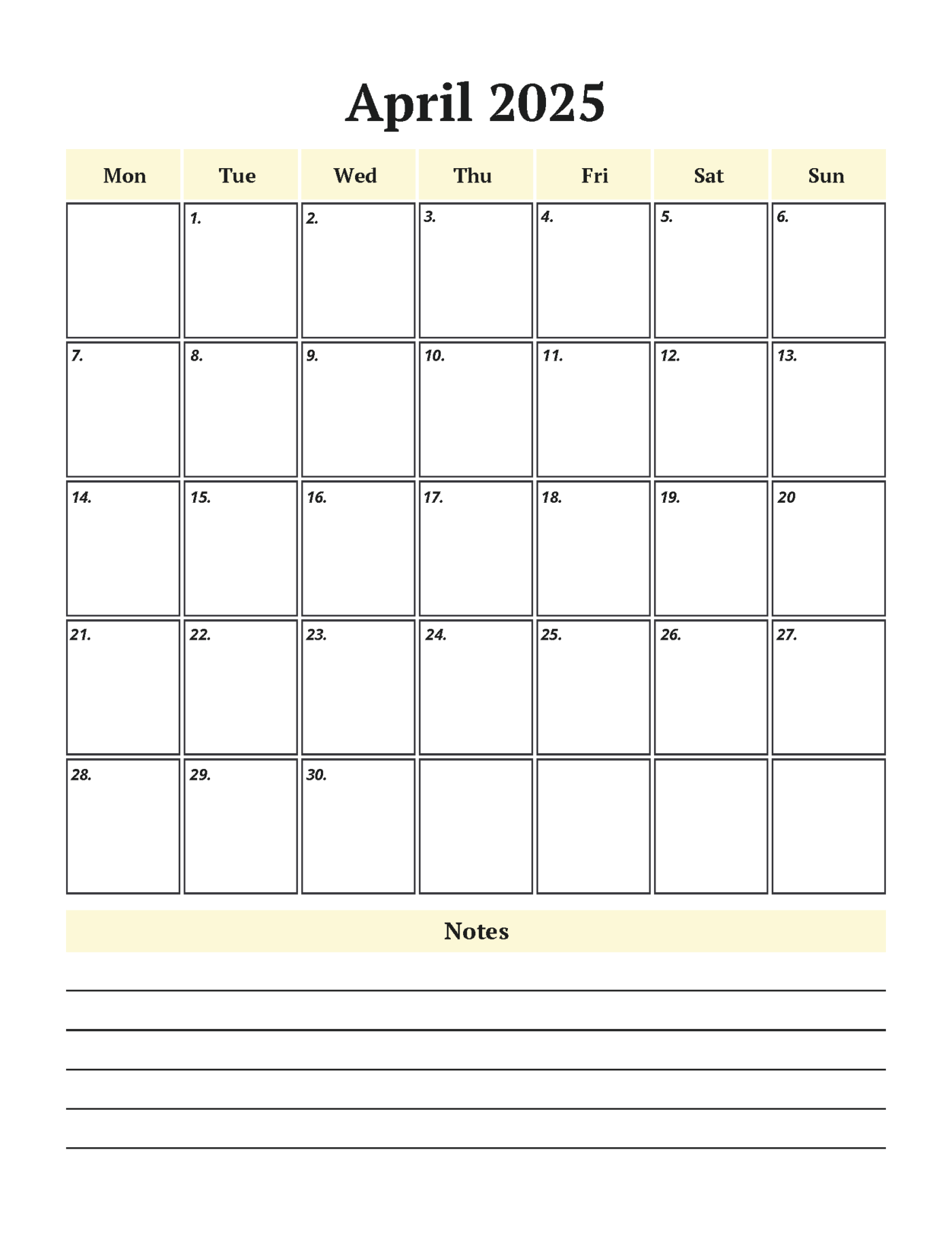 2025-2026 Monthly Planner – Bild 12