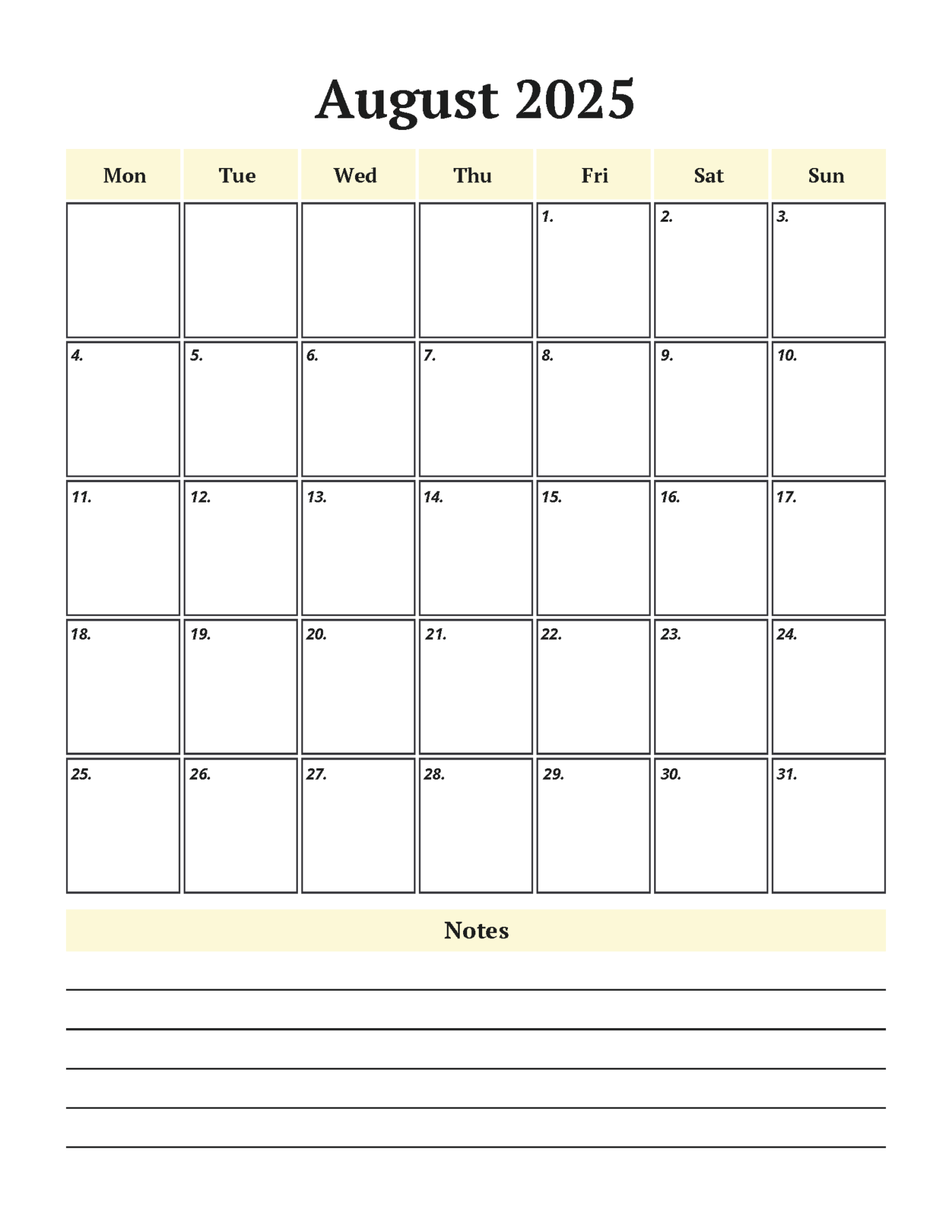 2025-2026 Monthly Planner – Bild 16