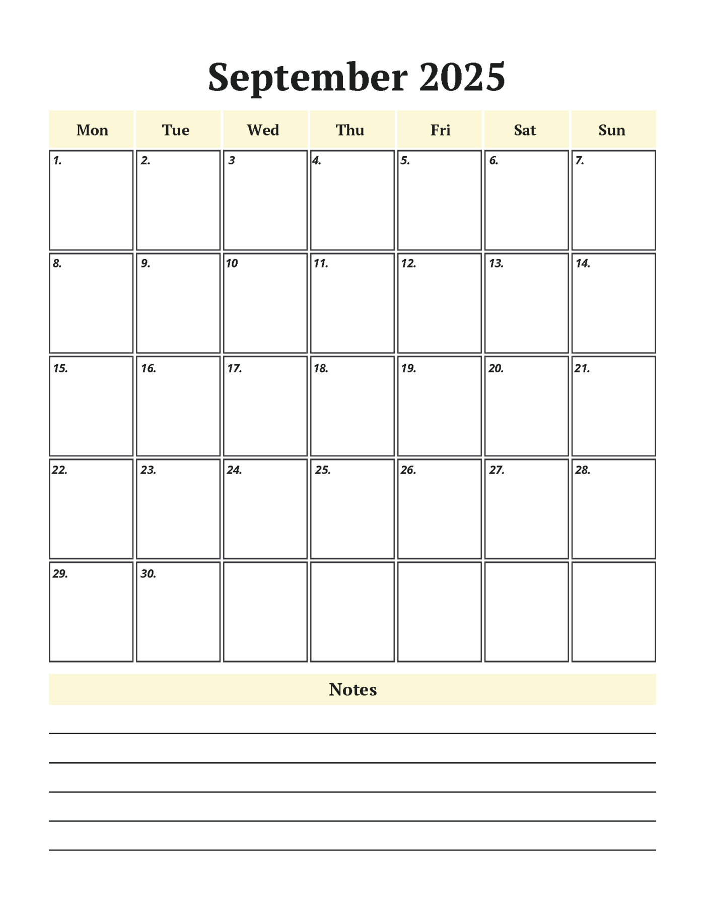 2025-2026 Monthly Planner – Bild 17