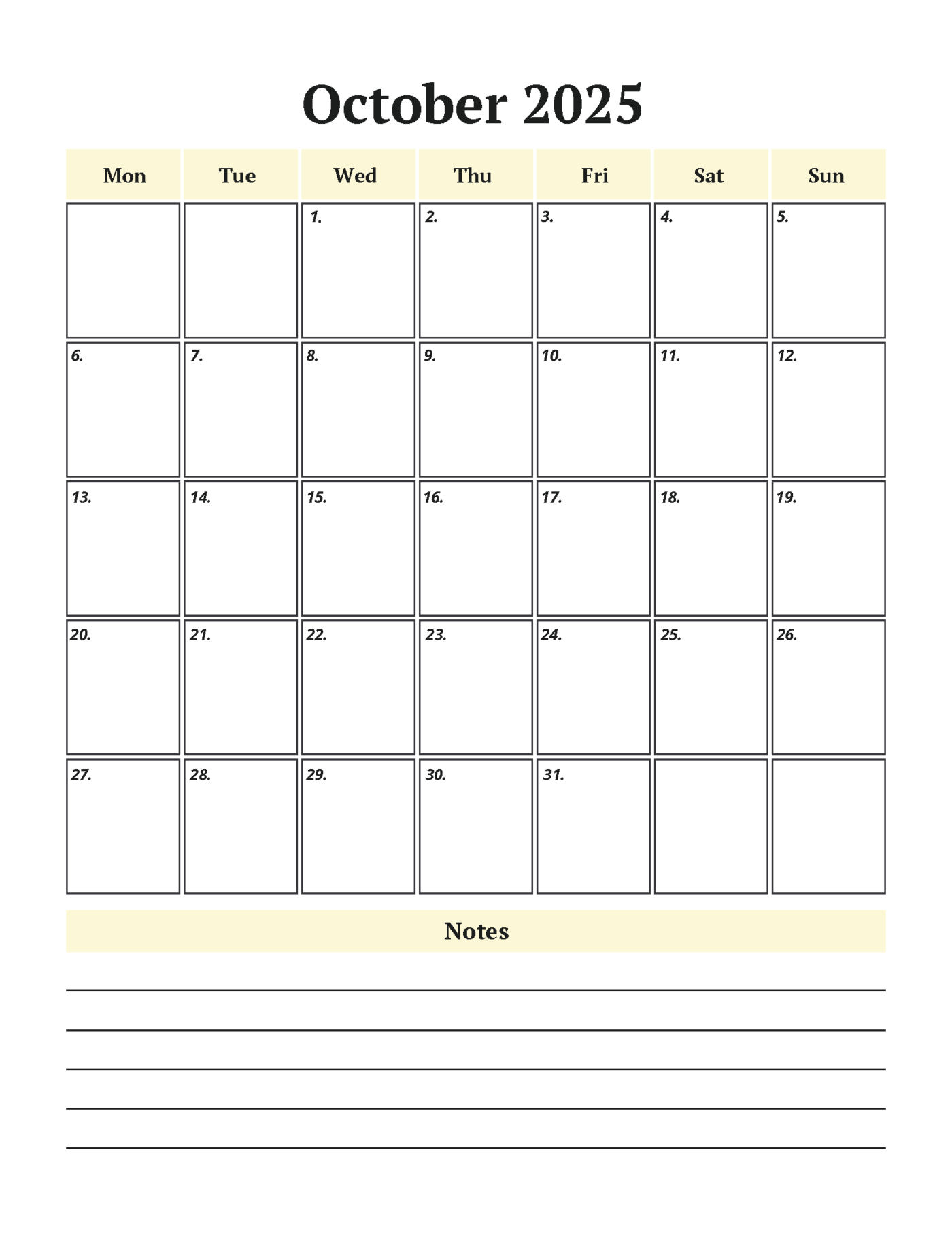 2025-2026 Monthly Planner – Bild 18