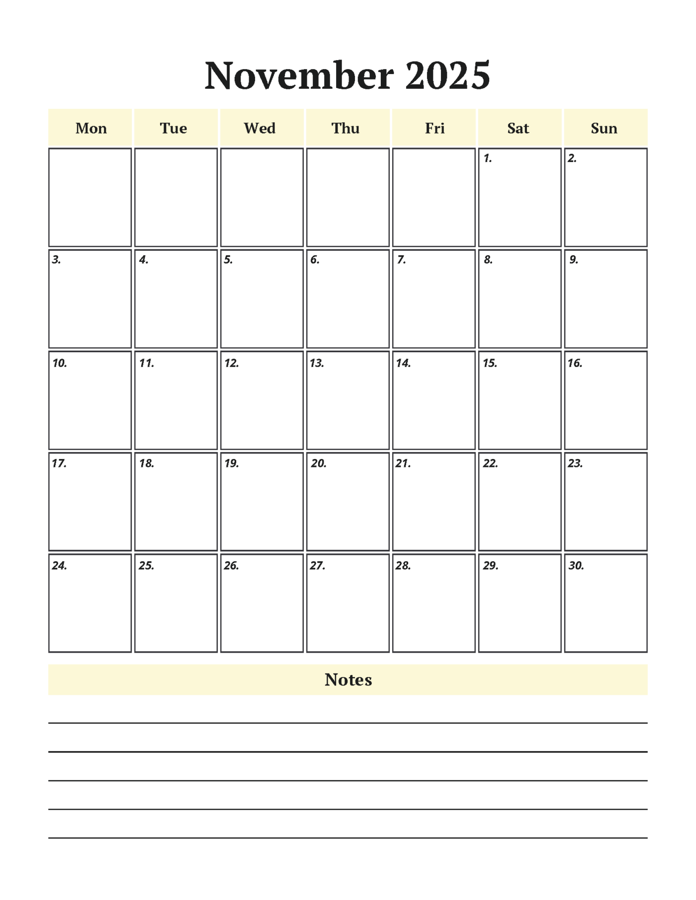 2025-2026 Monthly Planner – Bild 19