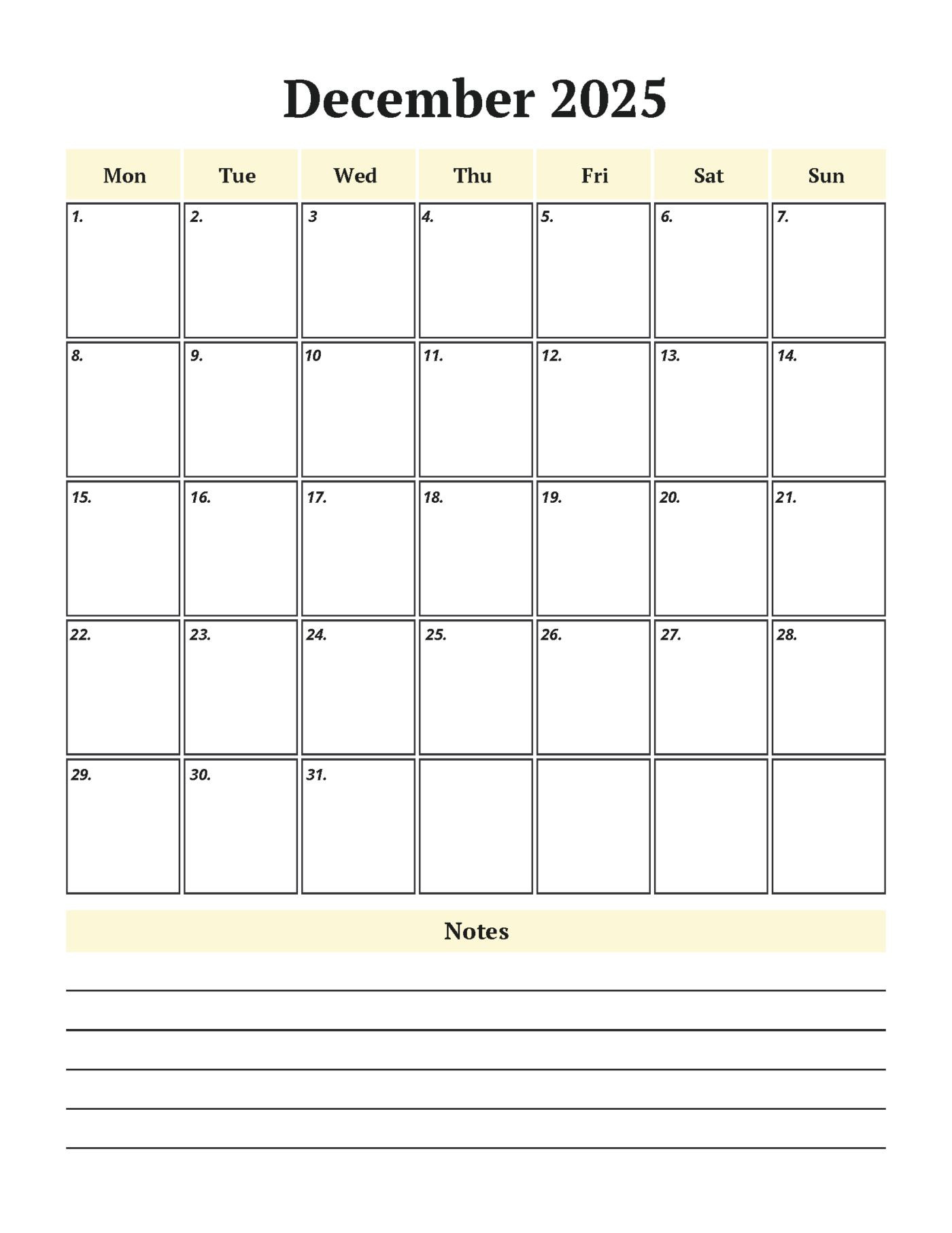 2025-2026 Monthly Planner – Bild 20