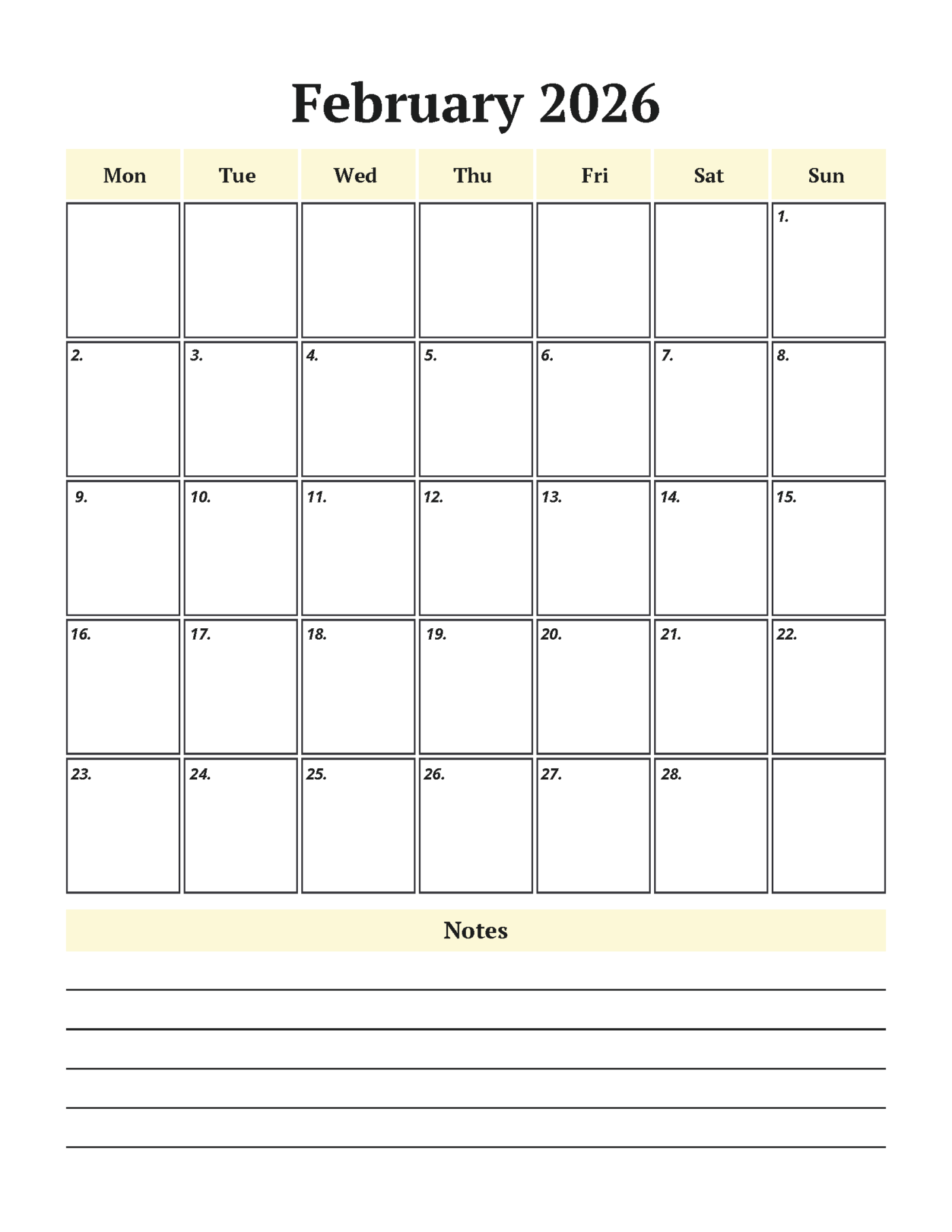 2025-2026 Monthly Planner – Bild 35
