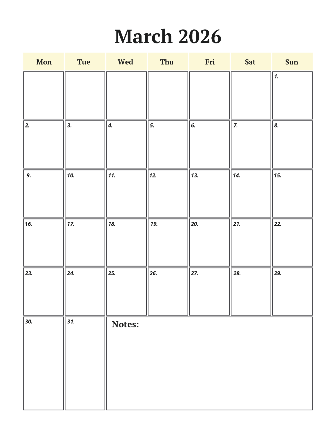2025-2026 Monthly Planner – Bild 36