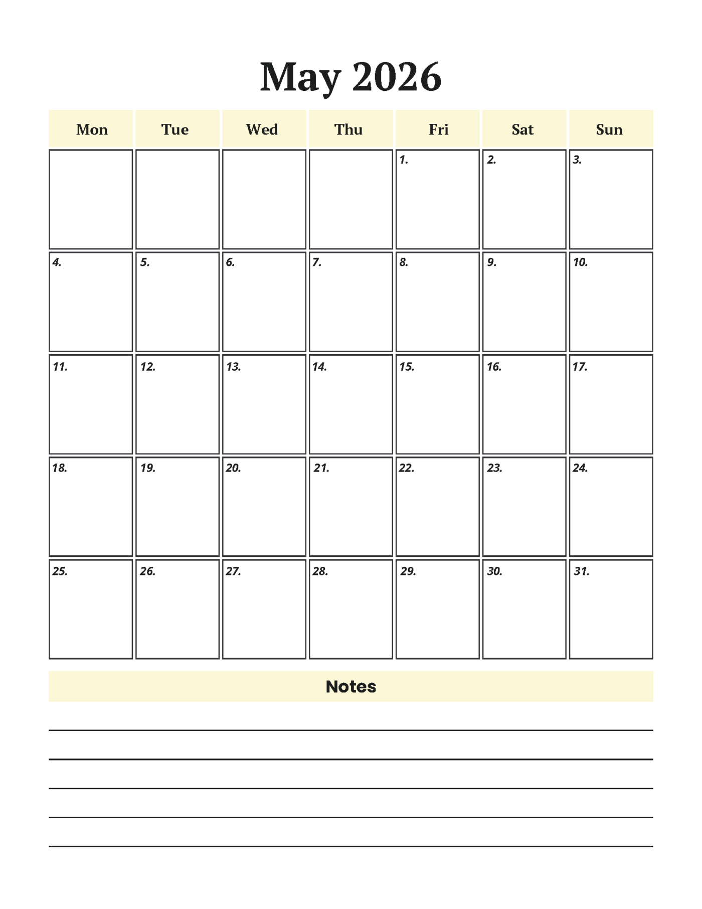 2025-2026 Monthly Planner – Bild 38