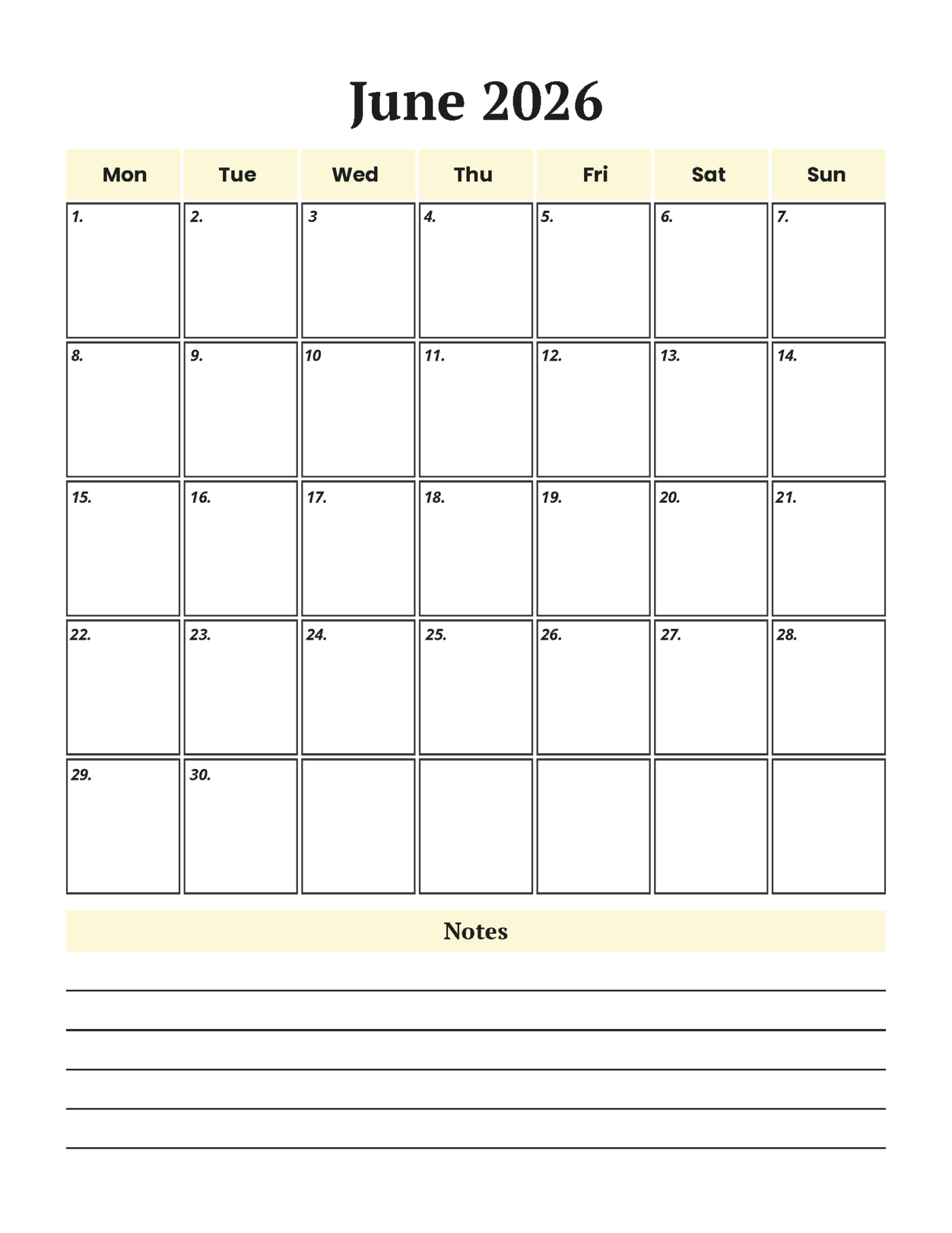2025-2026 Monthly Planner – Bild 39