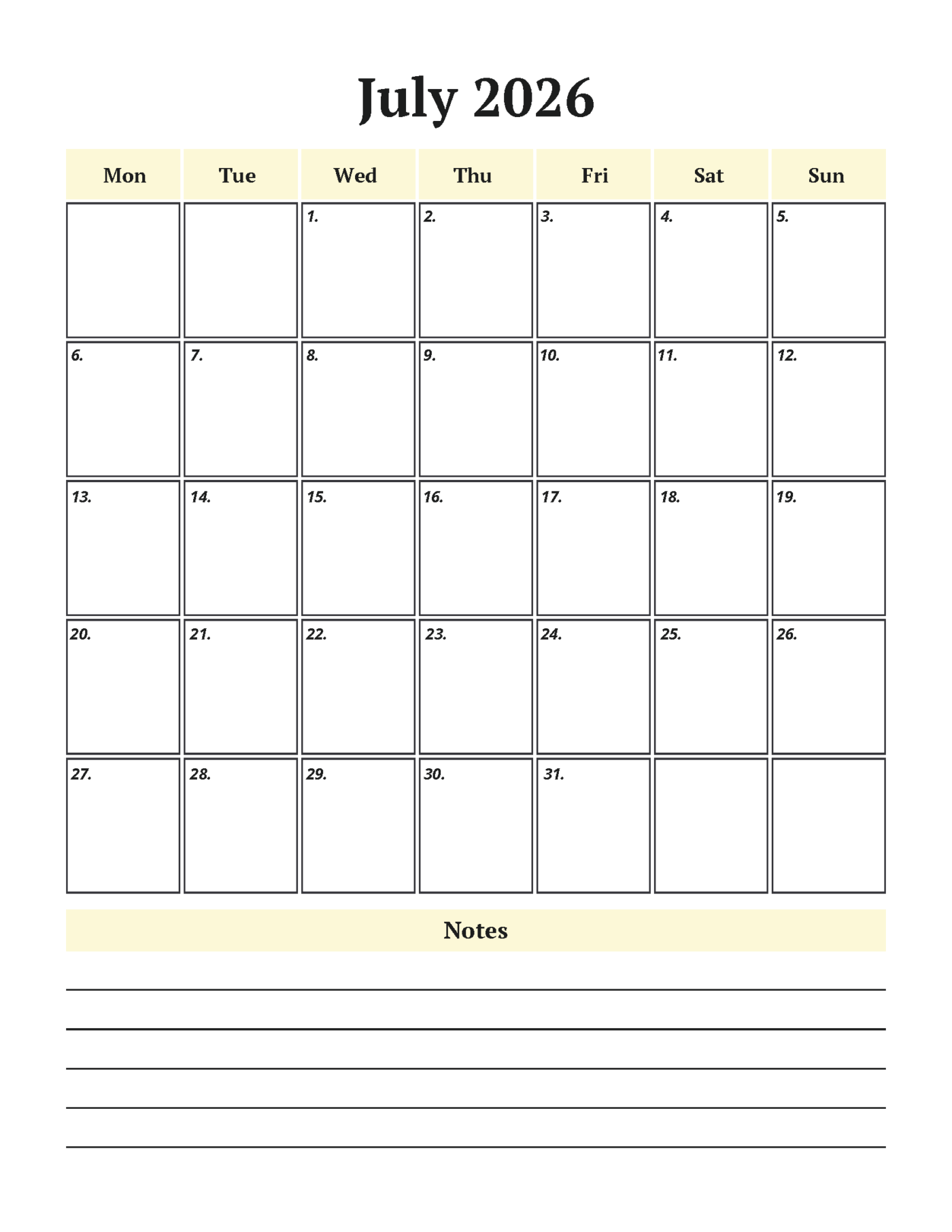 2025-2026 Monthly Planner – Bild 40