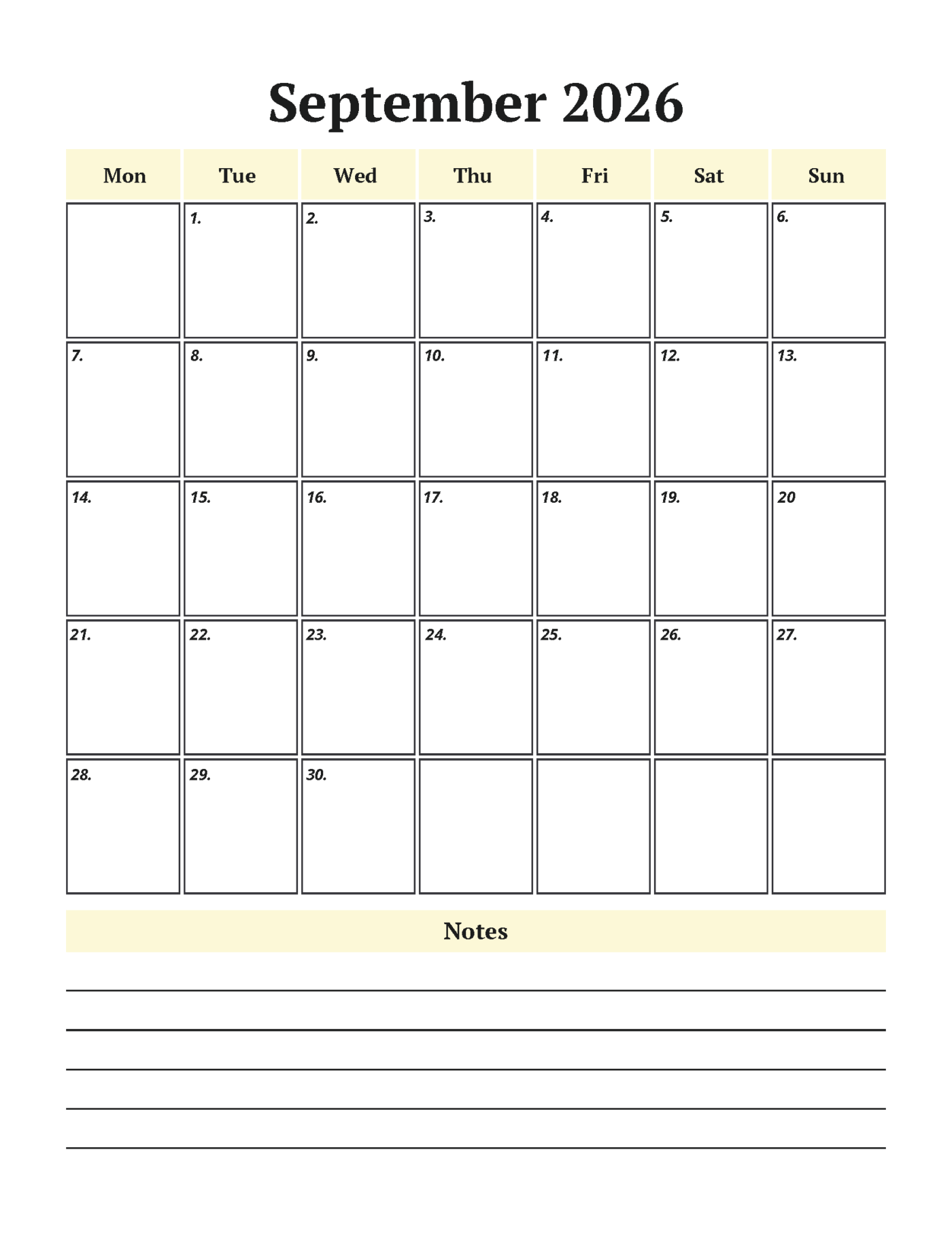 2025-2026 Monthly Planner – Bild 42