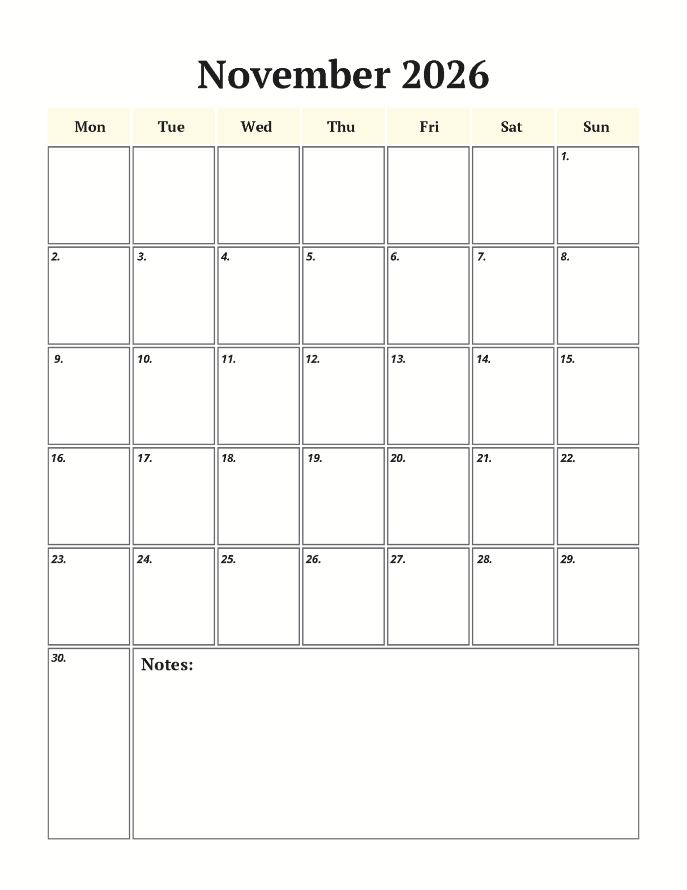 2025-2026 Monthly Planner – Bild 44
