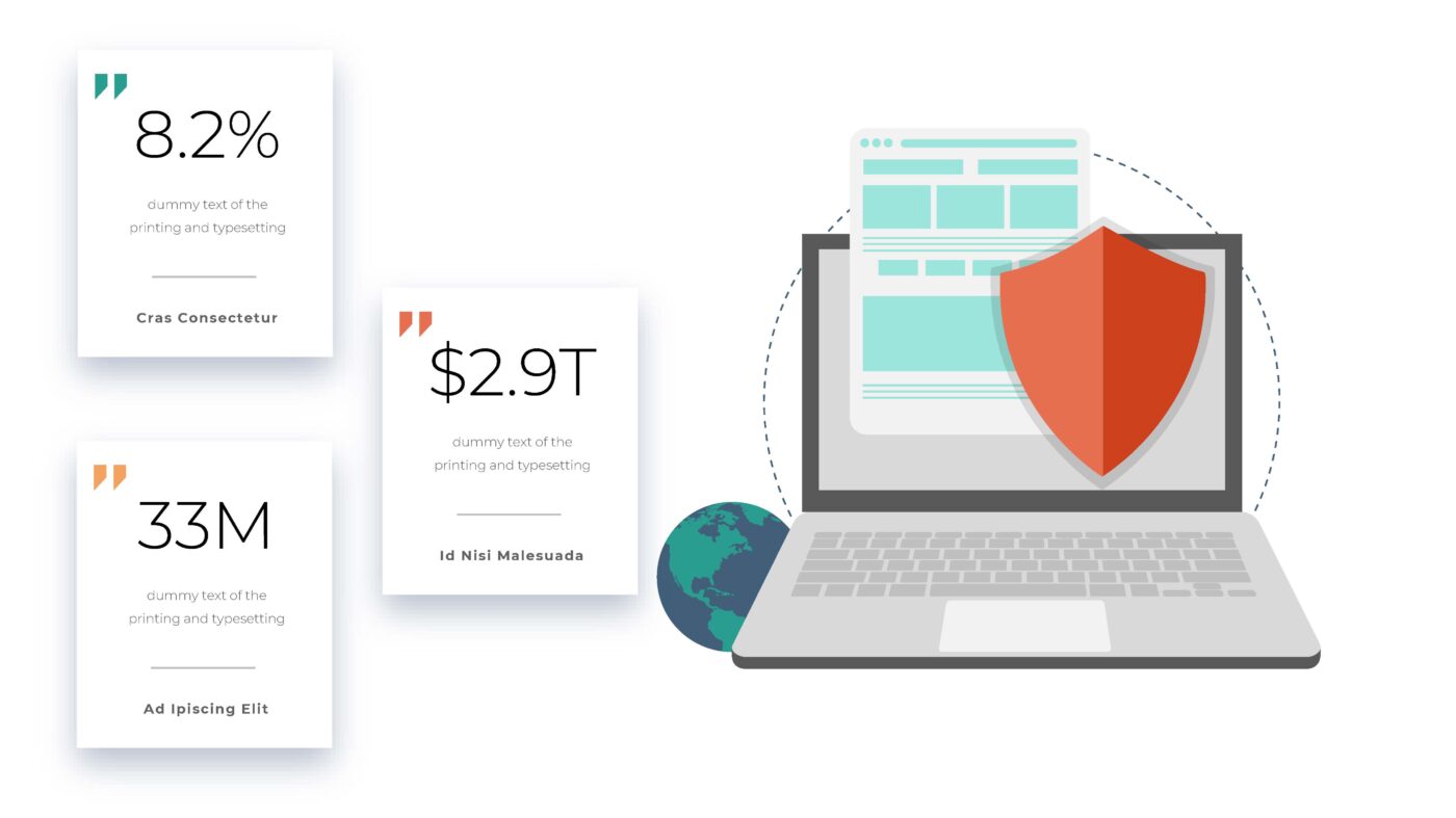 Cyber Security - Vorlage für Powerpoint – Bild 3