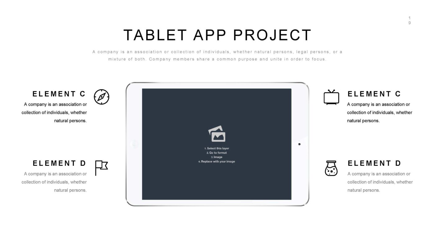 Minimal - Vorlage für Powerpoint – Bild 2