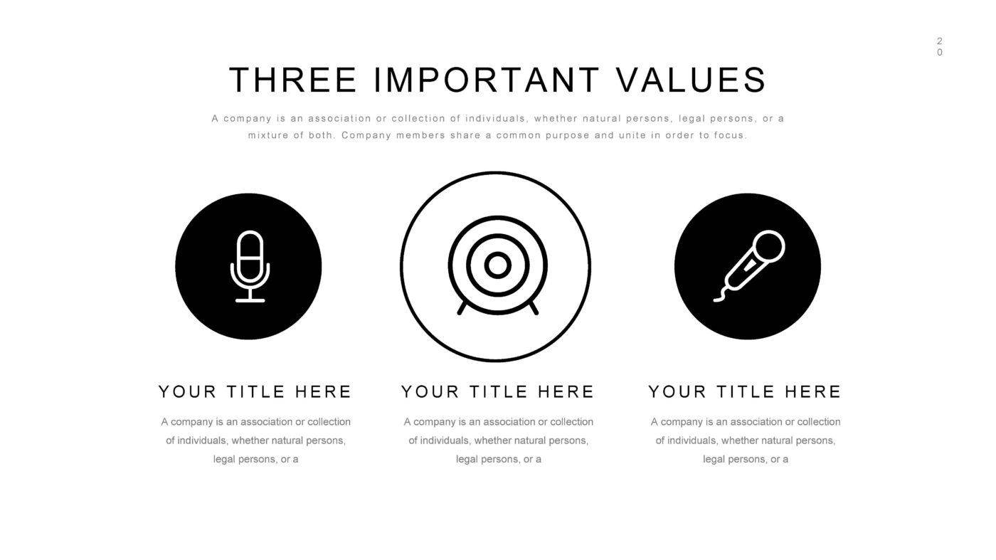 Minimal - Vorlage für Powerpoint – Bild 12