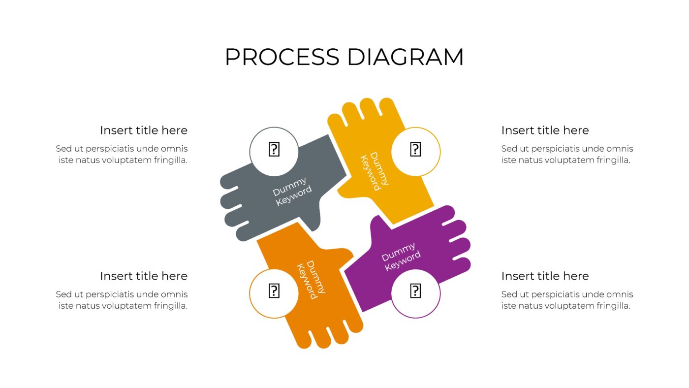 Process DIAGRAM - Vorlage für Powerpoint – Bild 20