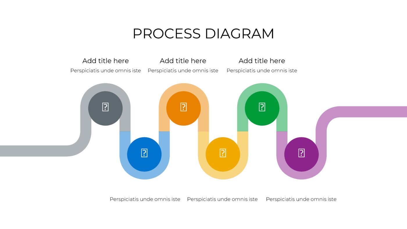 Process DIAGRAM - Vorlage für Powerpoint – Bild 21