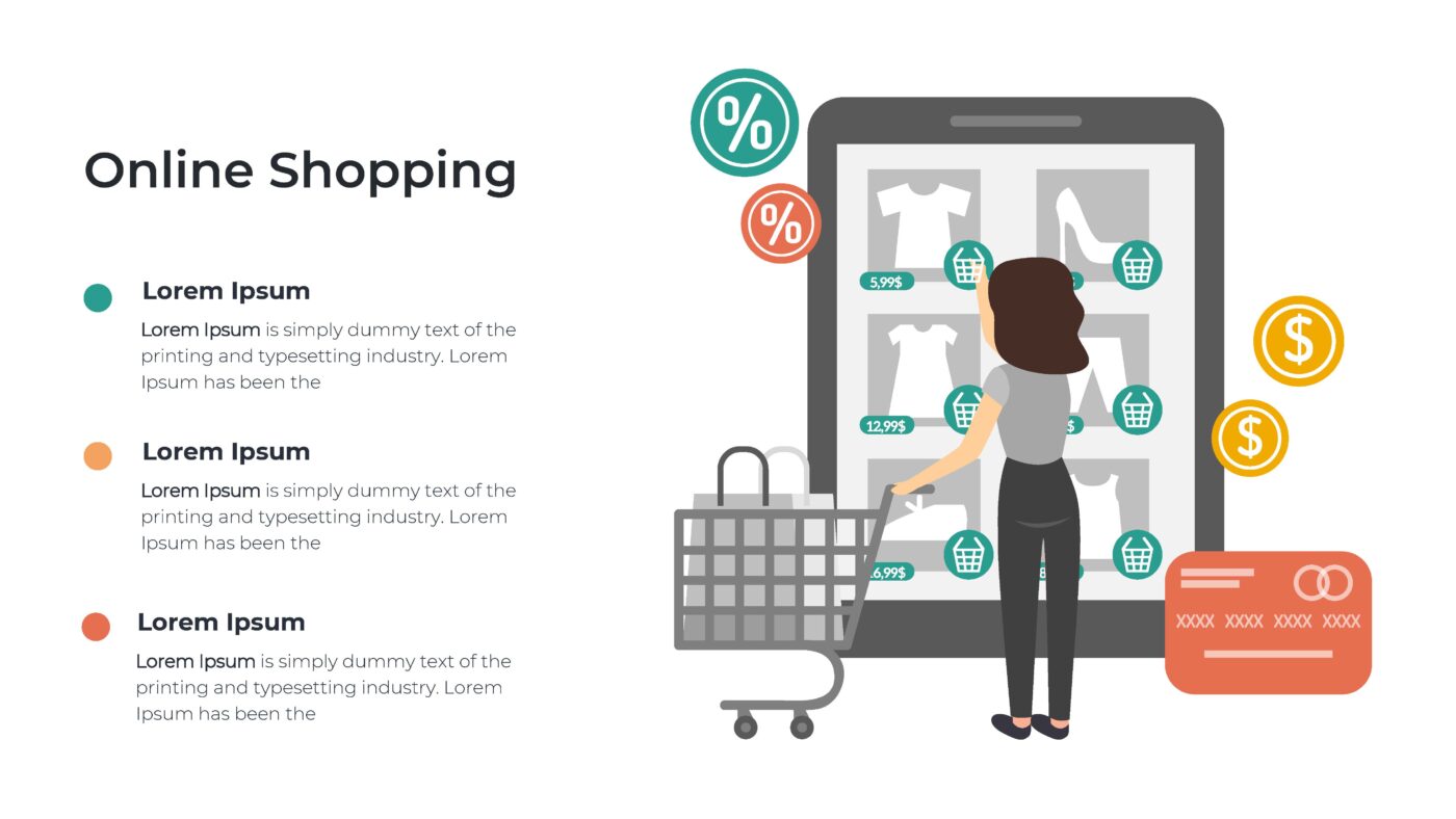 Shopping - Vorlage für Powerpoint – Bild 11