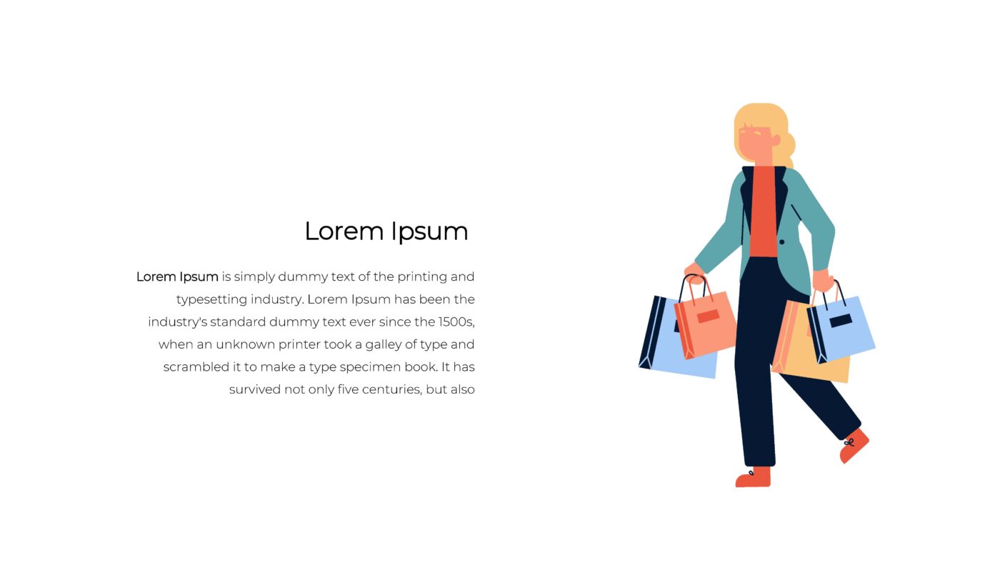 Shopping - Vorlage für Powerpoint – Bild 6