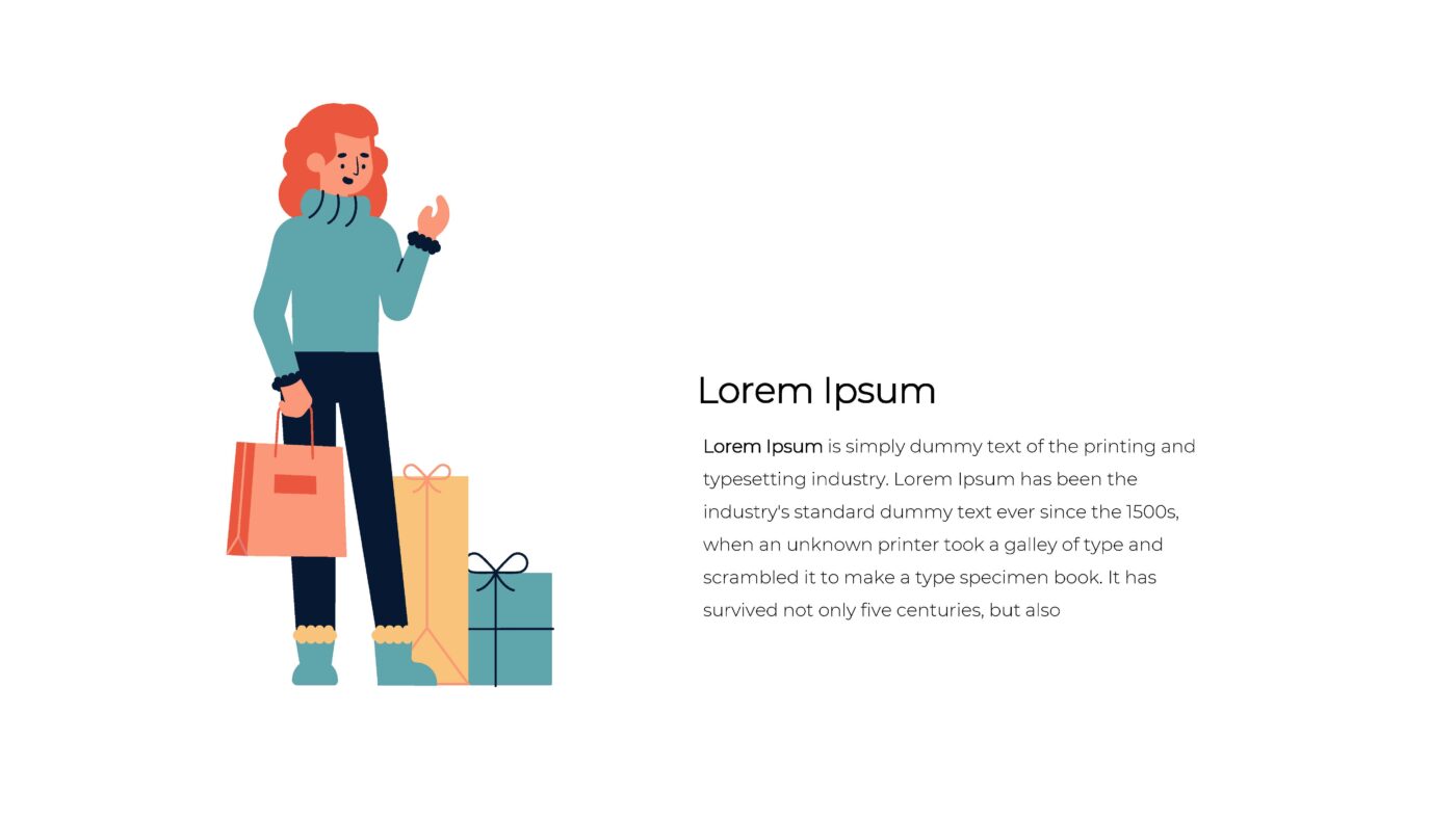 Shopping - Vorlage für Powerpoint – Bild 7
