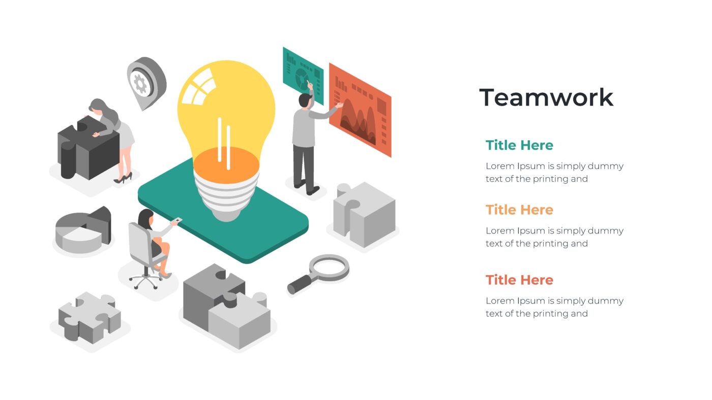 Teamwork - Vorlage für Powerpoint – Bild 7