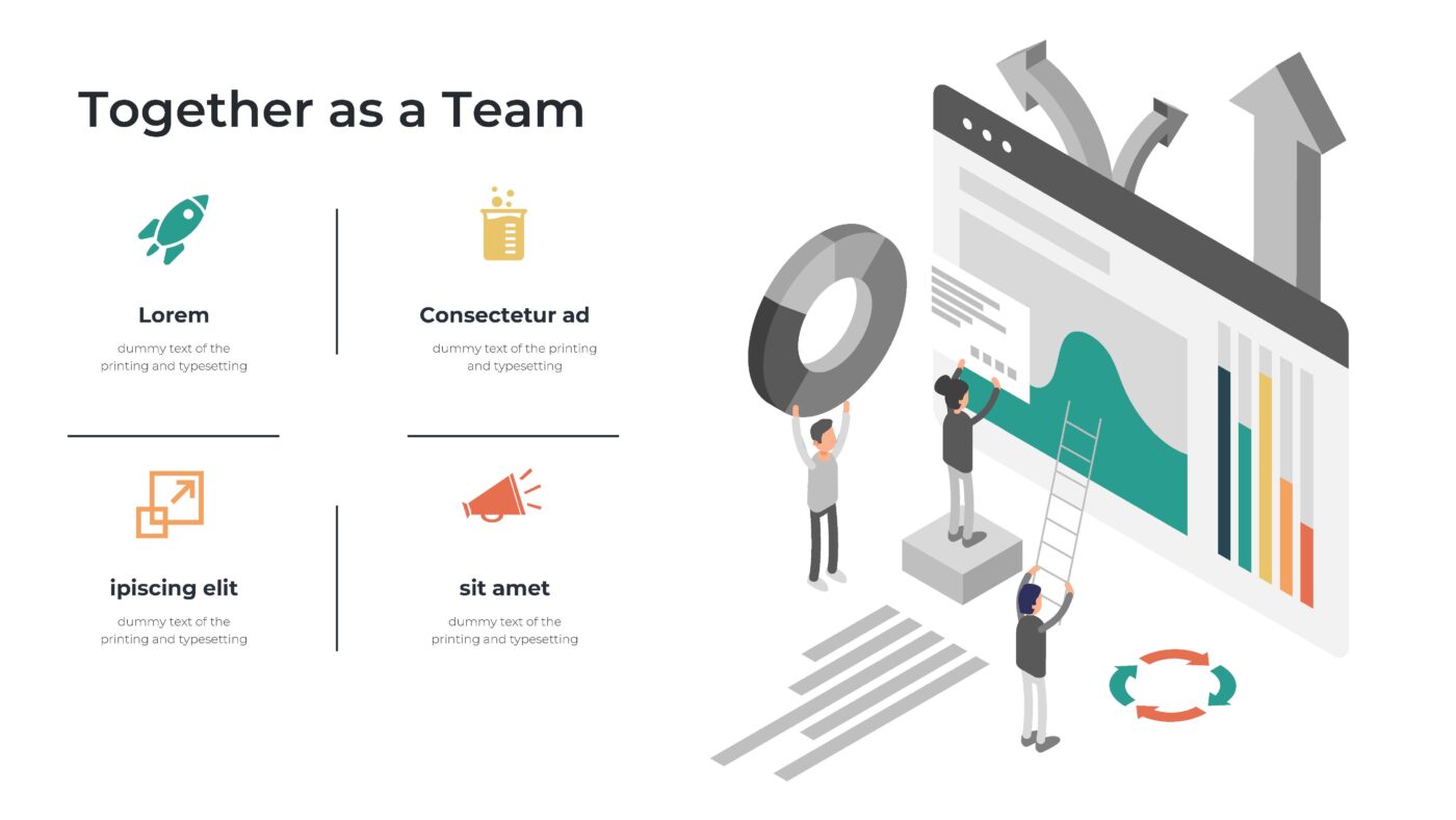 Teamwork - Vorlage für Powerpoint – Bild 8
