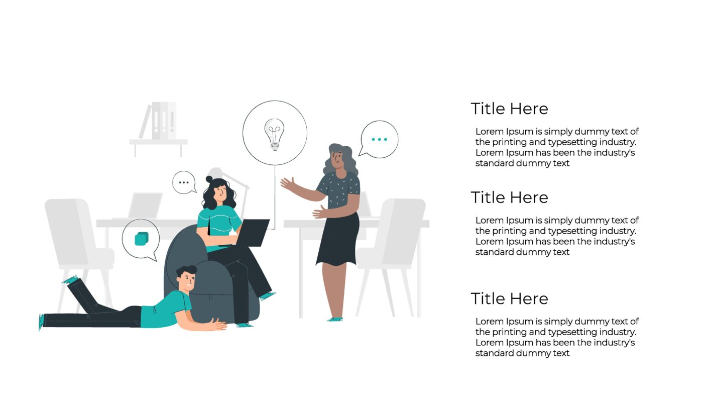 Teamwork - Vorlage für Powerpoint – Bild 5