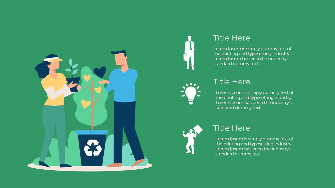 Ecology - Vorlage für Powerpoint – Bild 4