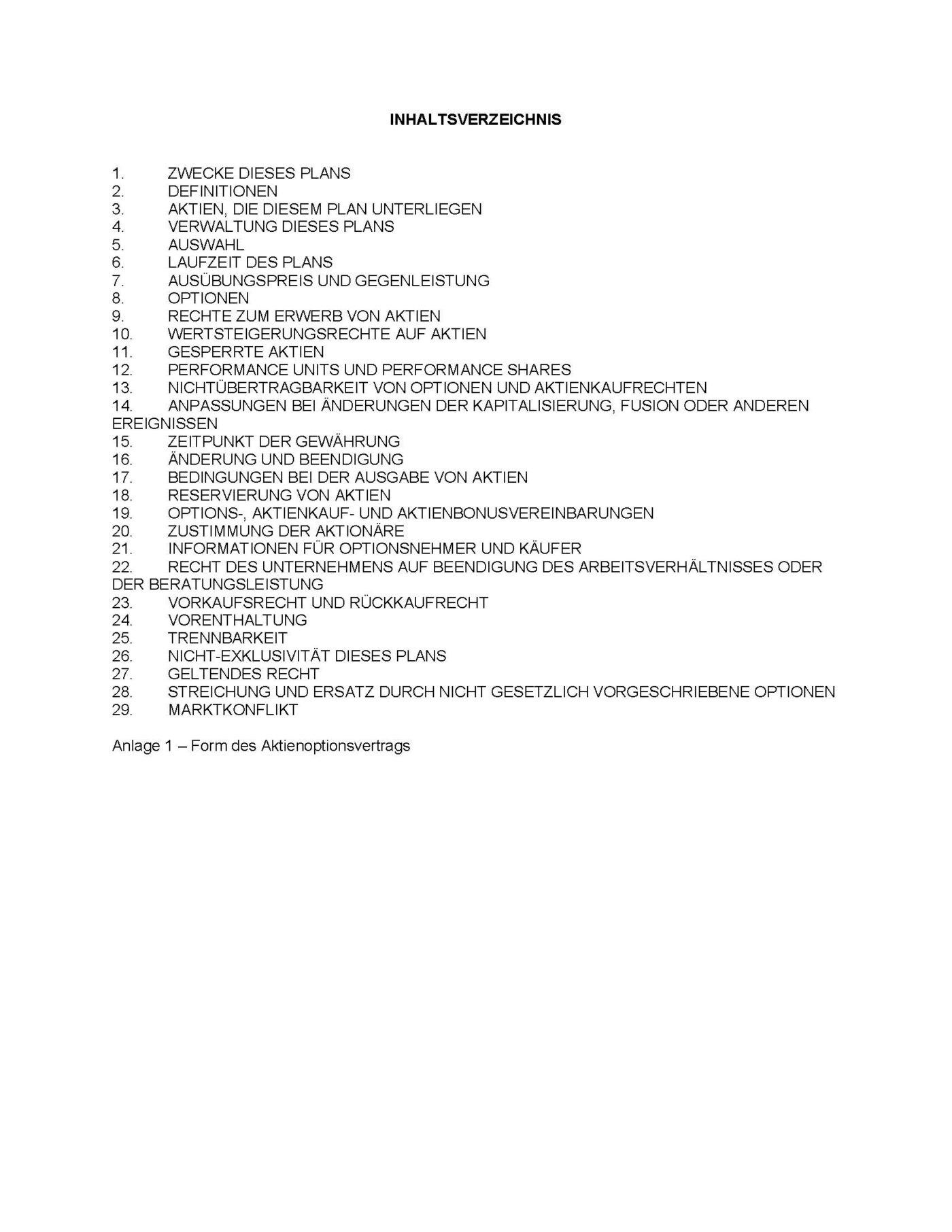 Aktienoption und Incentive-Plan – Bild 11