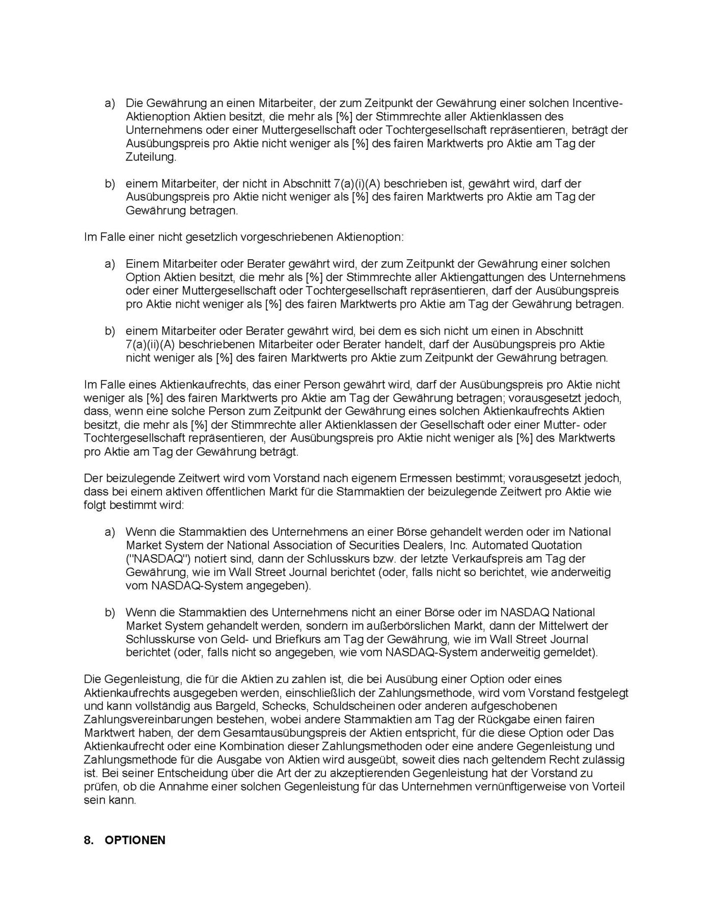 Aktienoption und Incentive-Plan – Bild 17