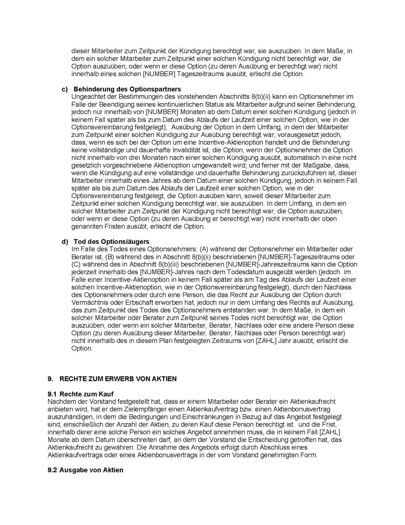 Aktienoption und Incentive-Plan – Bild 19