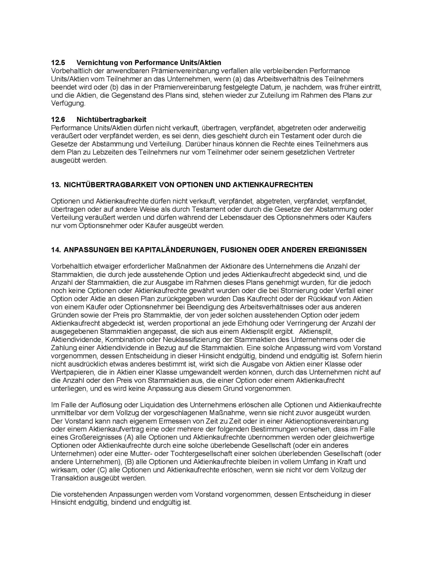 Aktienoption und Incentive-Plan – Bild 23