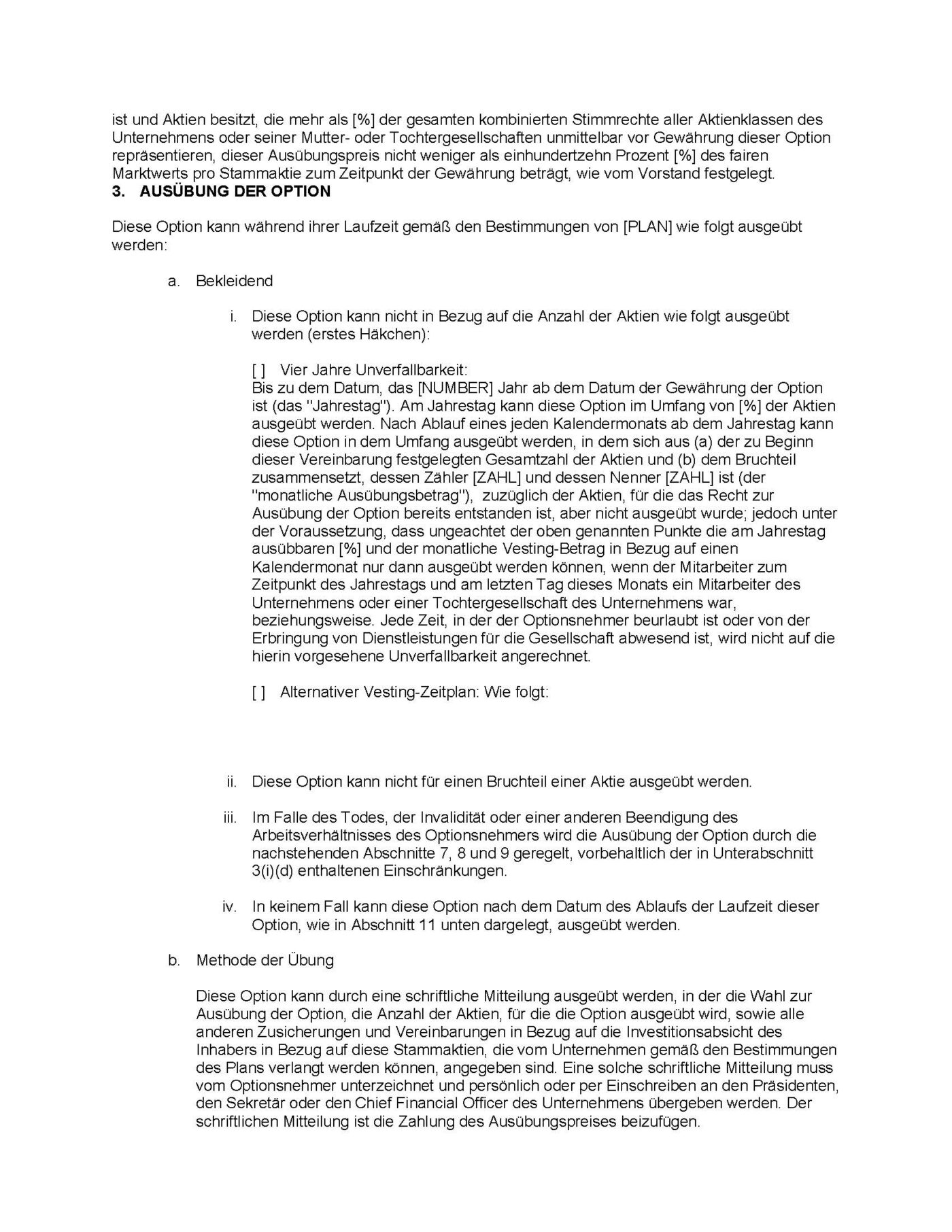 Aktienoption und Incentive-Plan – Bild 32