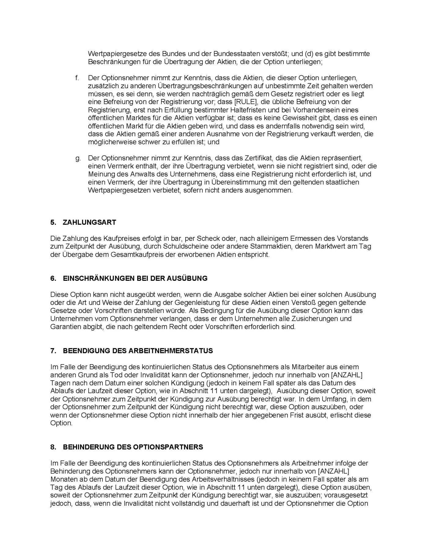 Aktienoption und Incentive-Plan – Bild 34