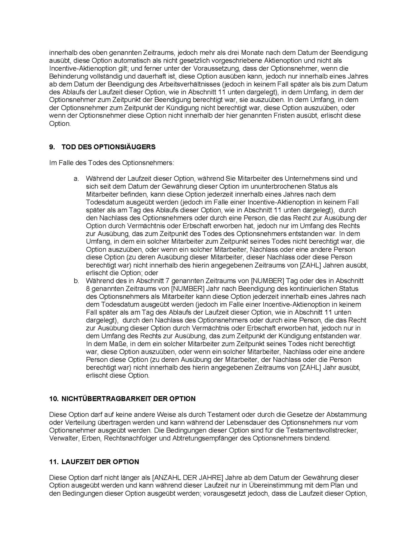 Aktienoption und Incentive-Plan – Bild 35