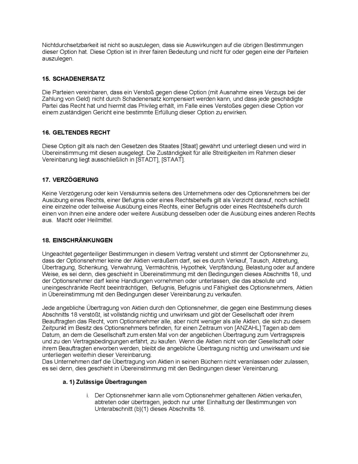 Aktienoption und Incentive-Plan – Bild 3